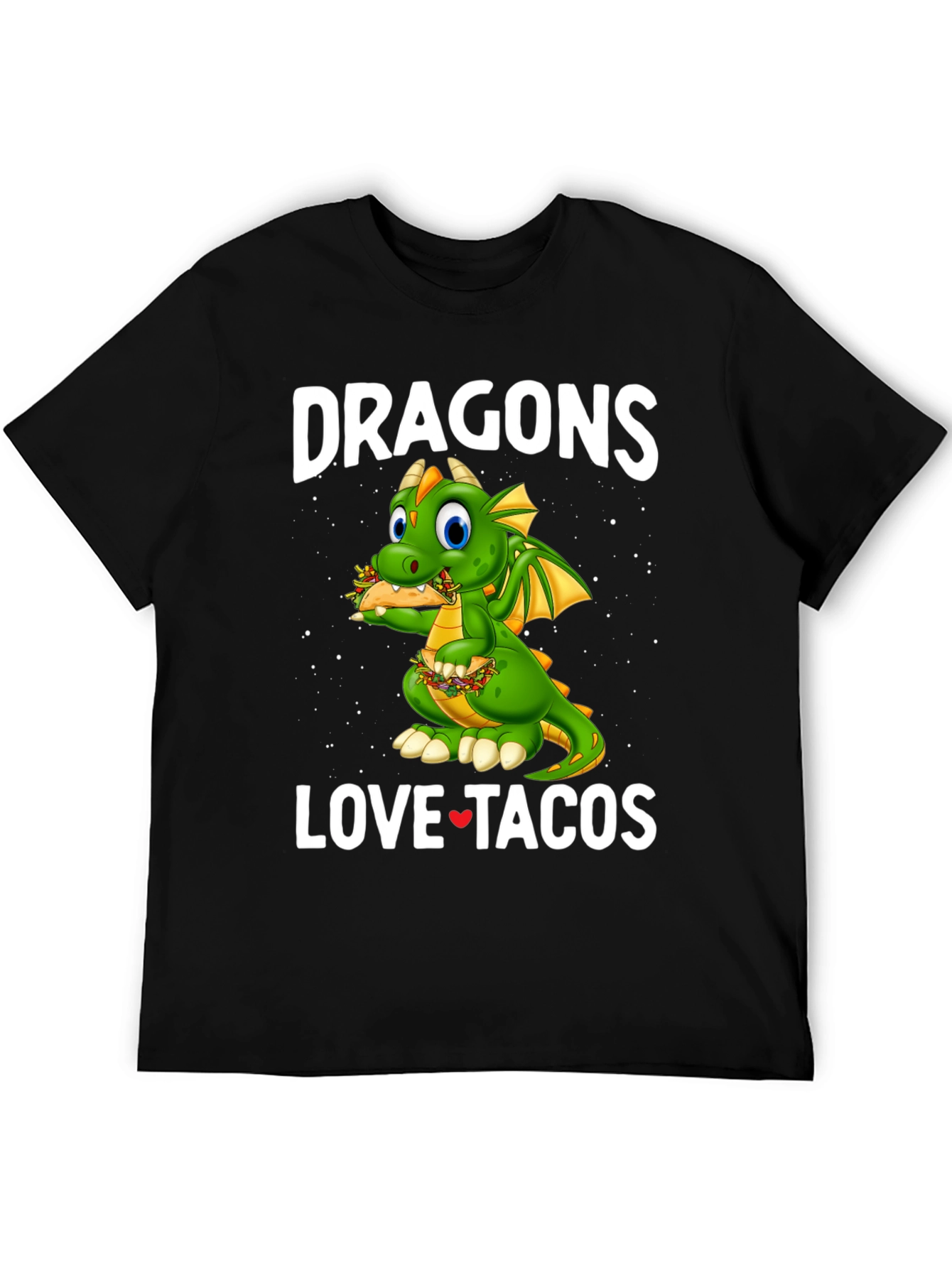 Dragons Love Tacos Graphic Tee