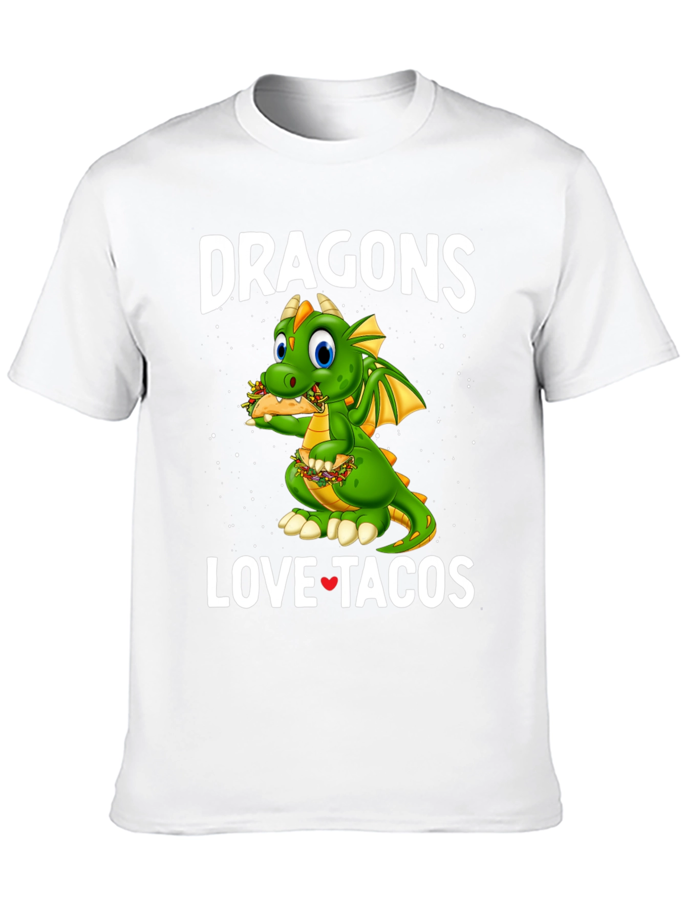 Dragons Love Tacos Graphic Tee