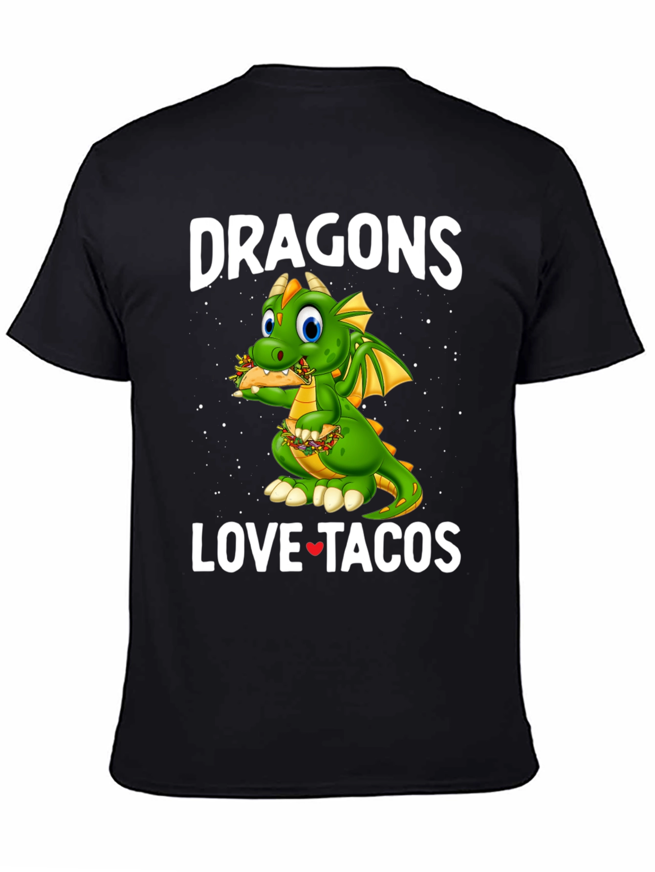 Dragons Love Tacos Graphic Tee