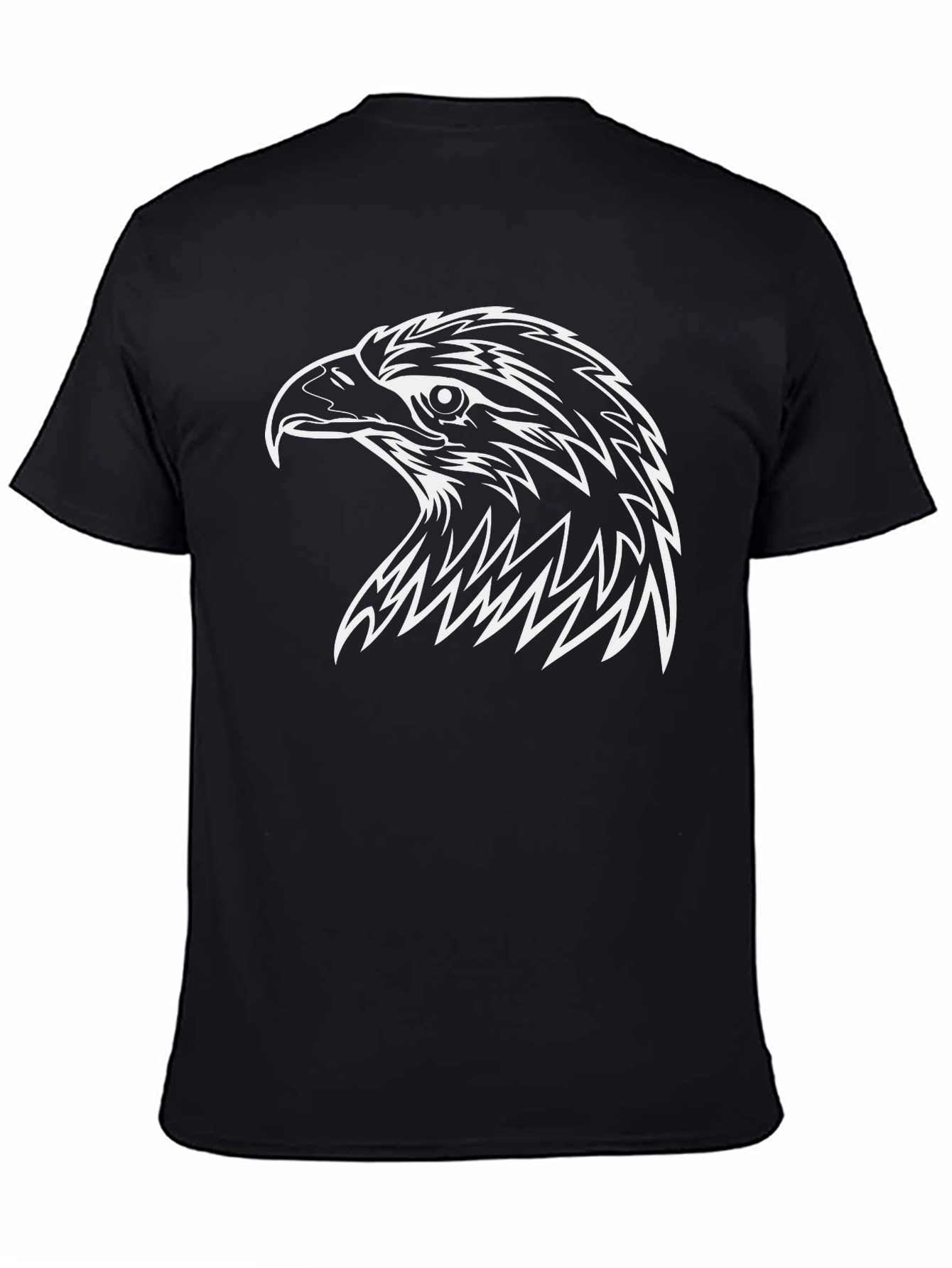 Eagle Graphic Black T-Shirt - Mens Stylish Casual Tee