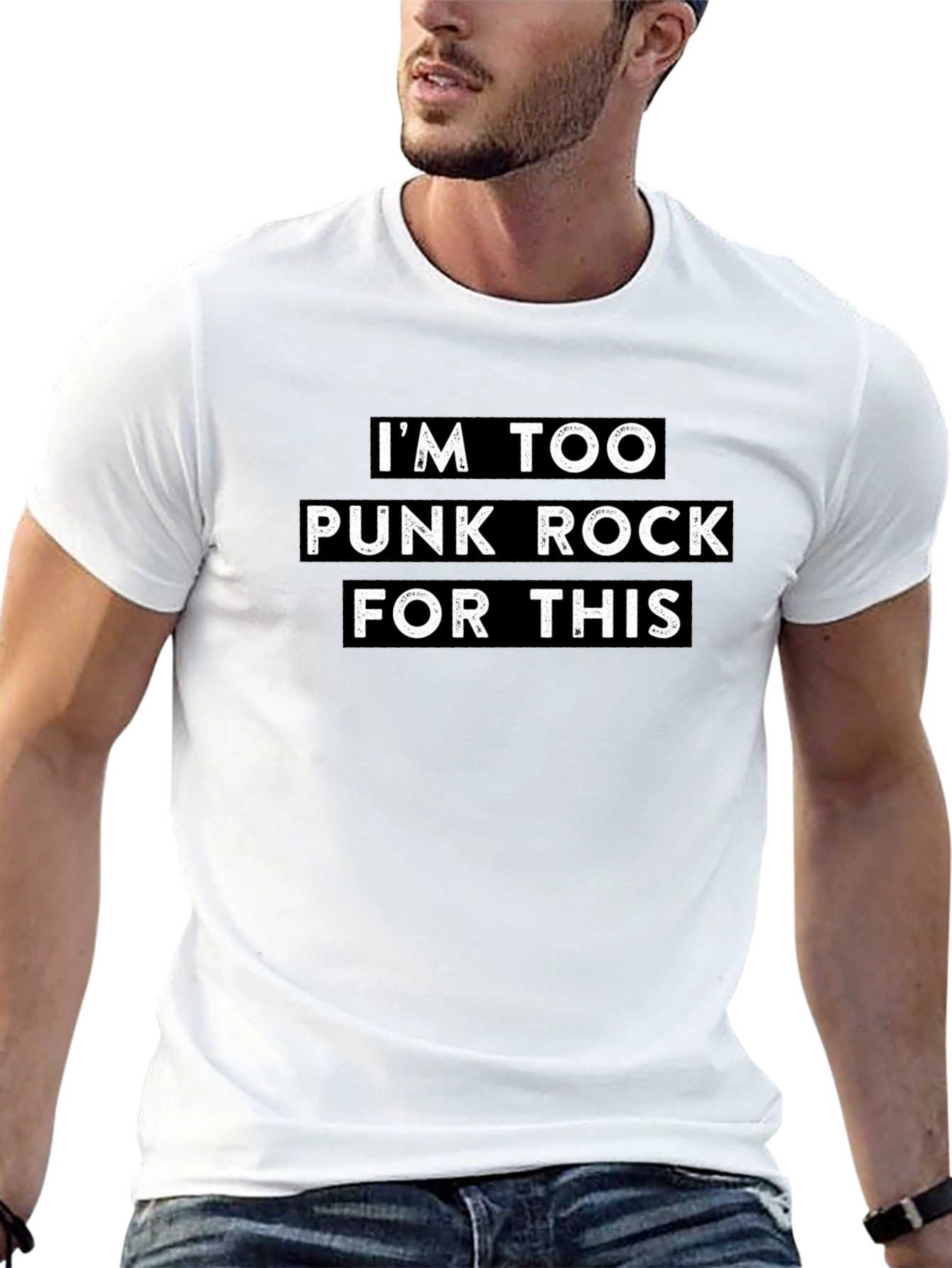 Im Too Punk Rock For This Graphic Tee