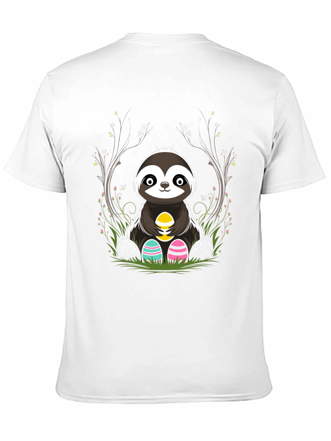 Cute Sloth Easter Egg T-Shirt