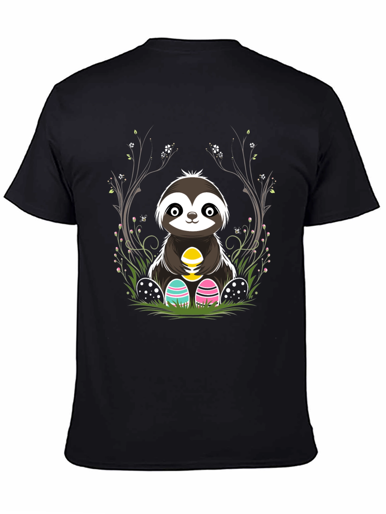 Cute Sloth Easter Egg T-Shirt