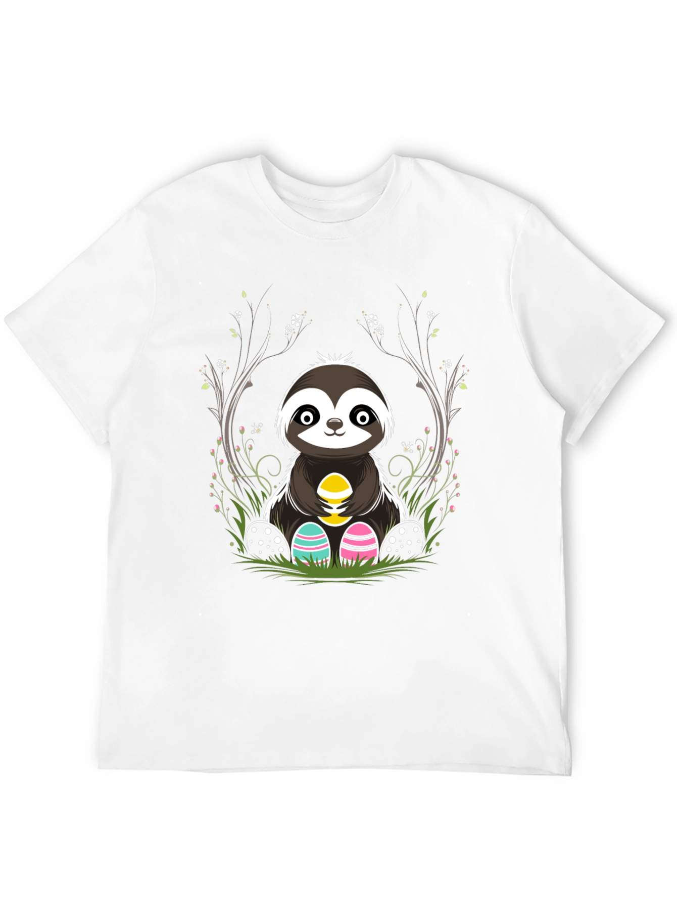 Cute Sloth Easter Egg T-Shirt