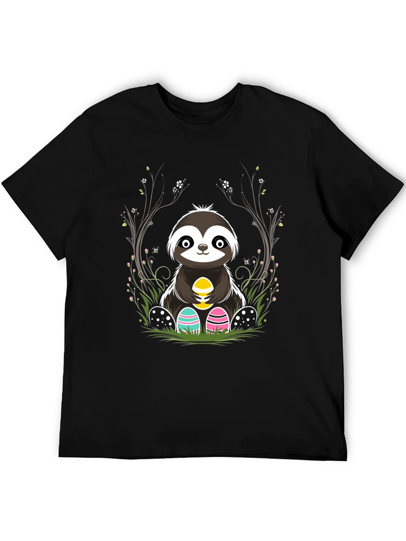 Cute Sloth Easter Egg T-Shirt