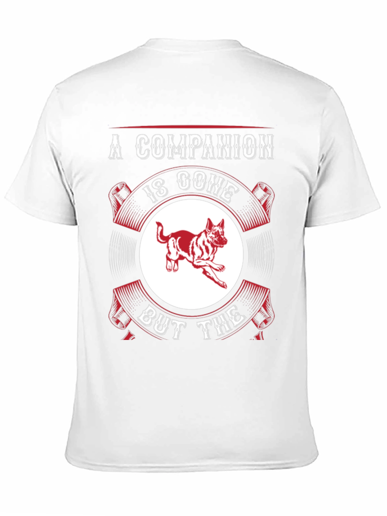 Companion Dog Memorial T-Shirt