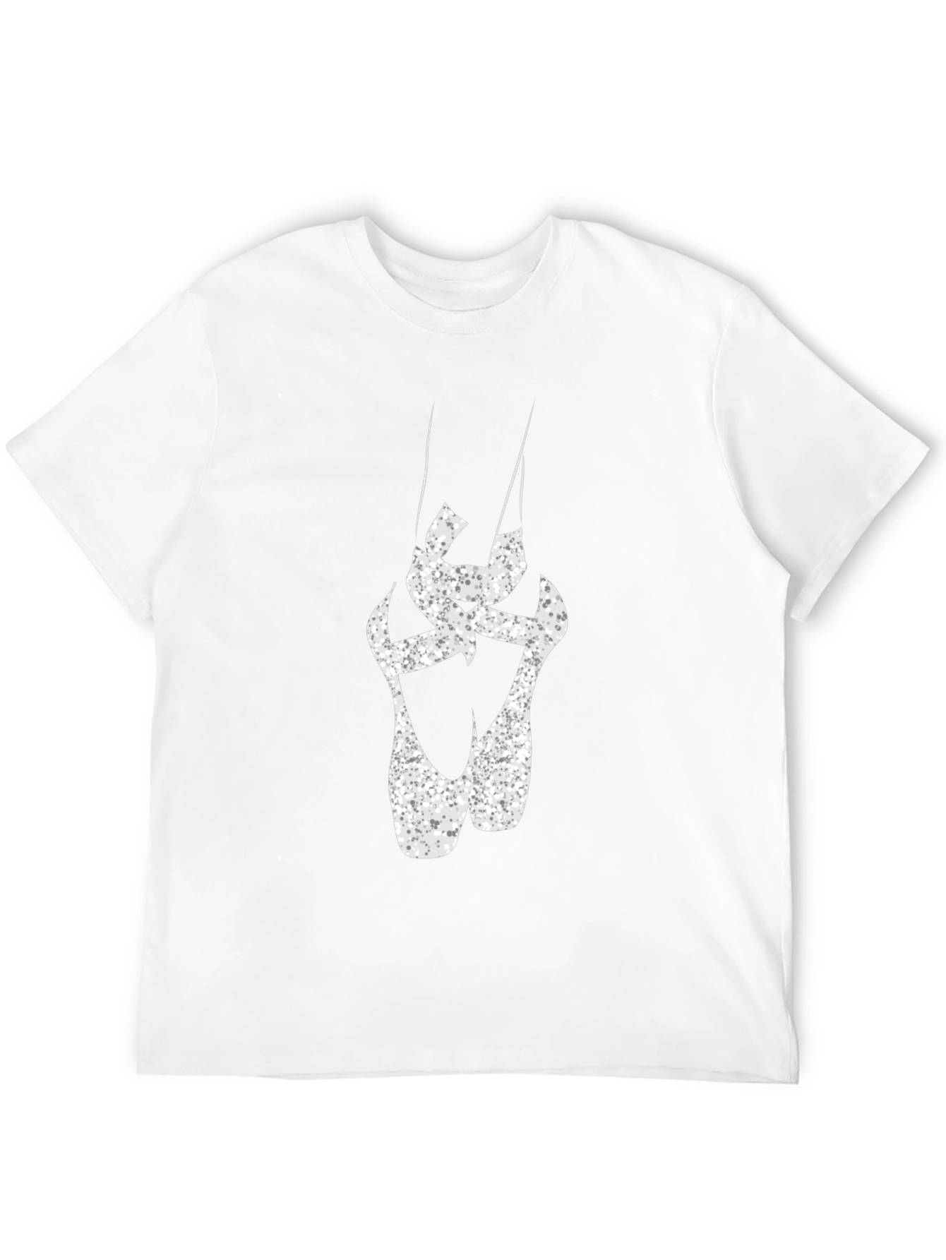 Ballet Pointe Shoe Graphic Tee - Stylish Dancer Shirt
