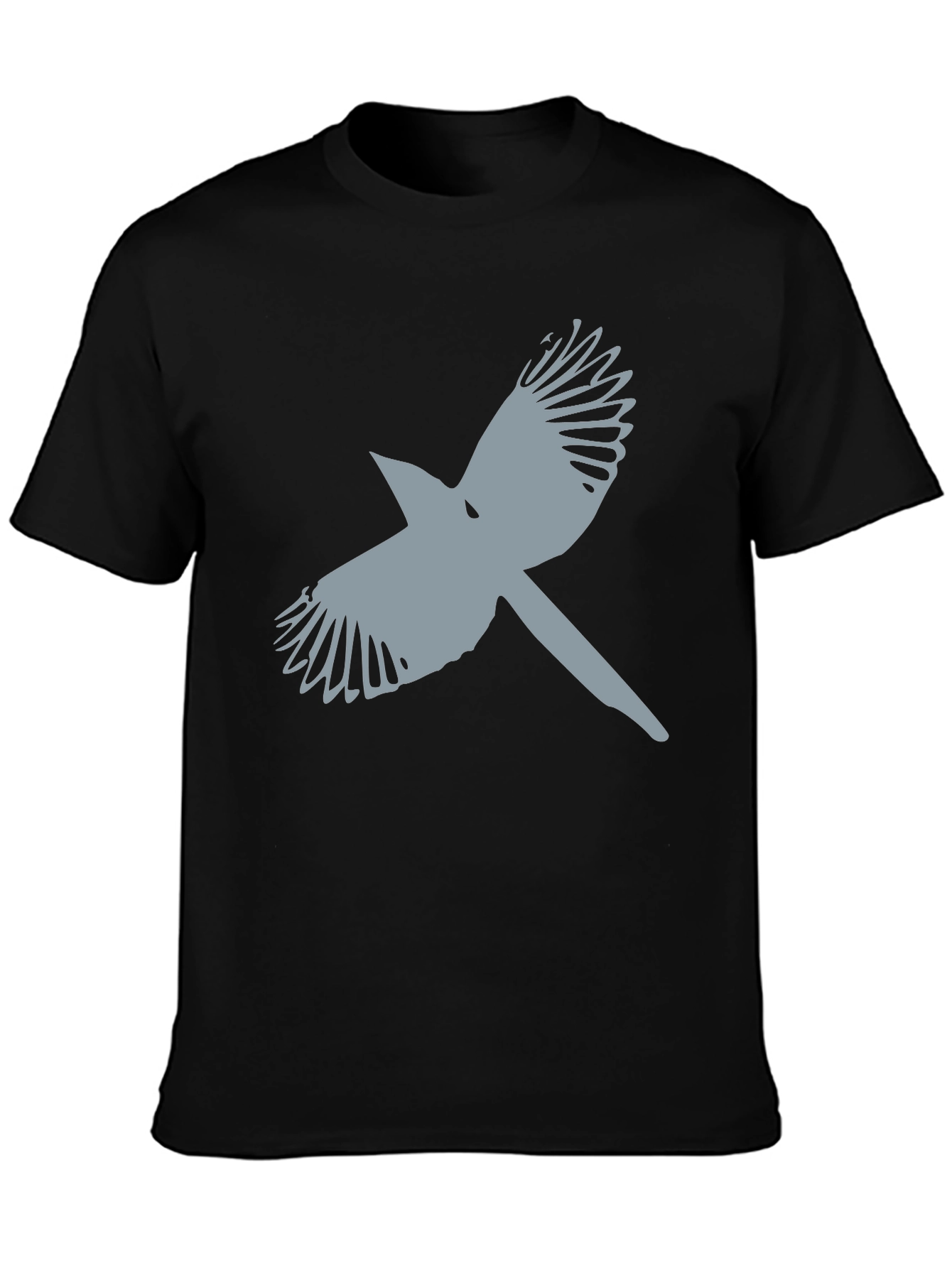 Raven Graphic Tee - Mens Black T-Shirt