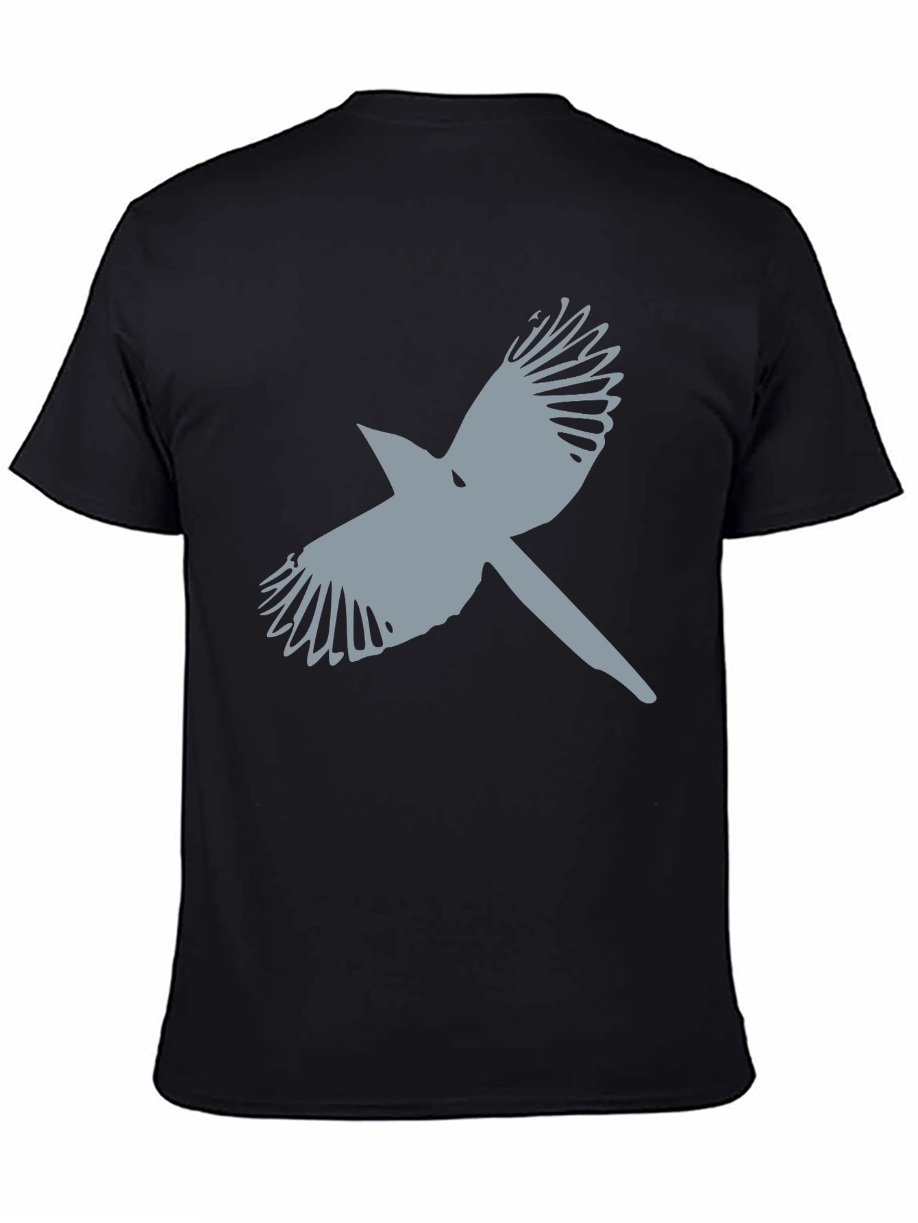 Raven Graphic Tee - Mens Black T-Shirt