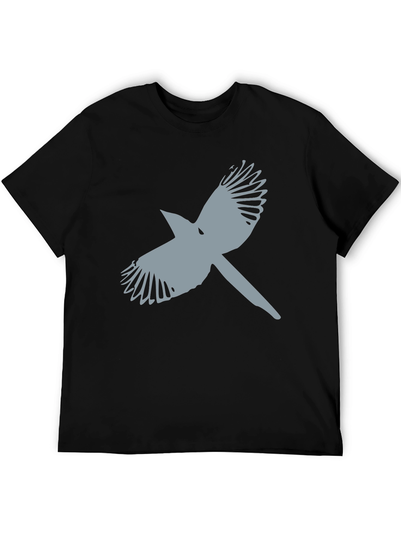Raven Graphic Tee - Mens Black T-Shirt