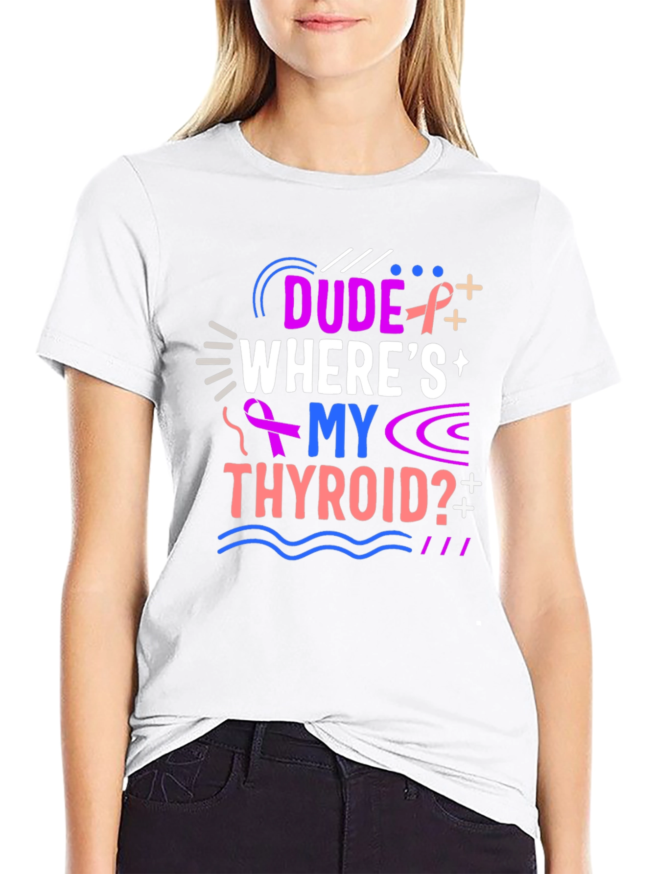Dude Wheres My Thyroid T-Shirt