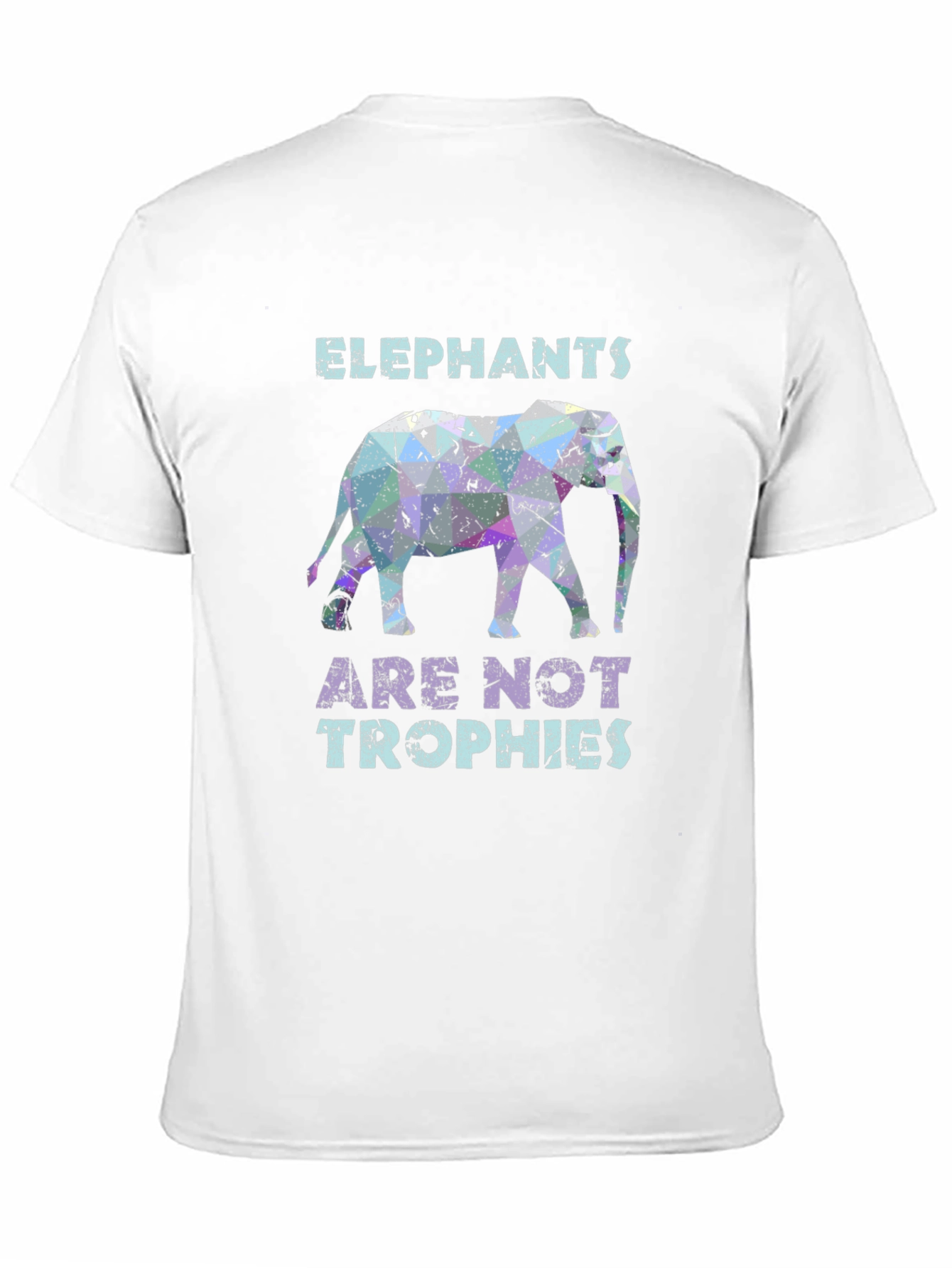 Elephant Graphic T-Shirt - Elephants Are Not Trophies