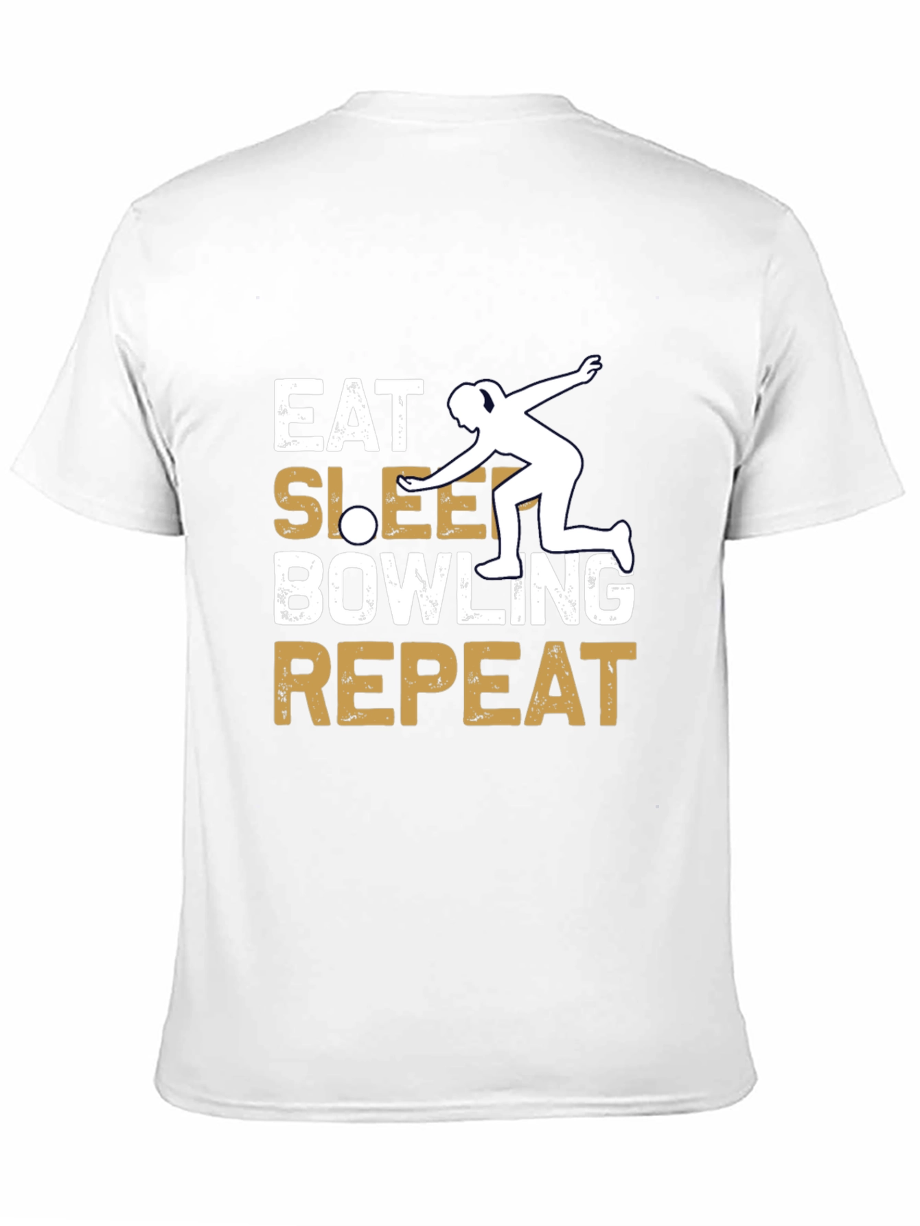 Eat Sleep Bowling Repeat T-Shirt