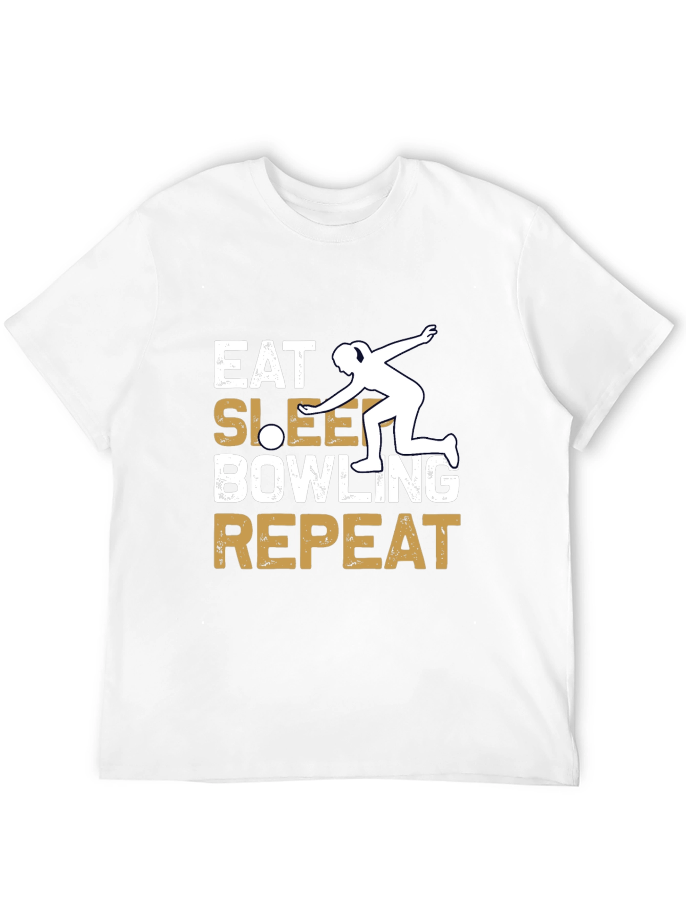Eat Sleep Bowling Repeat T-Shirt