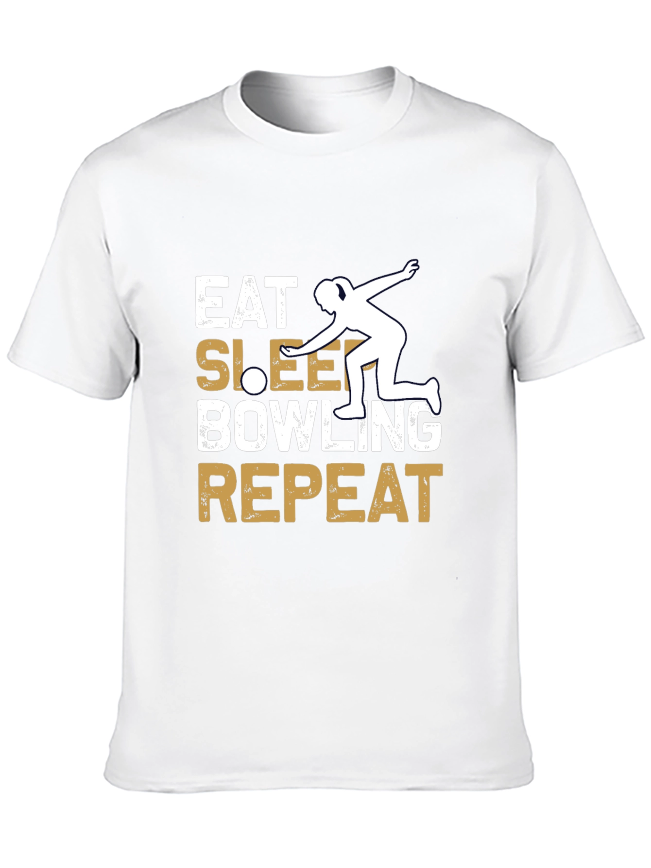 Eat Sleep Bowling Repeat T-Shirt
