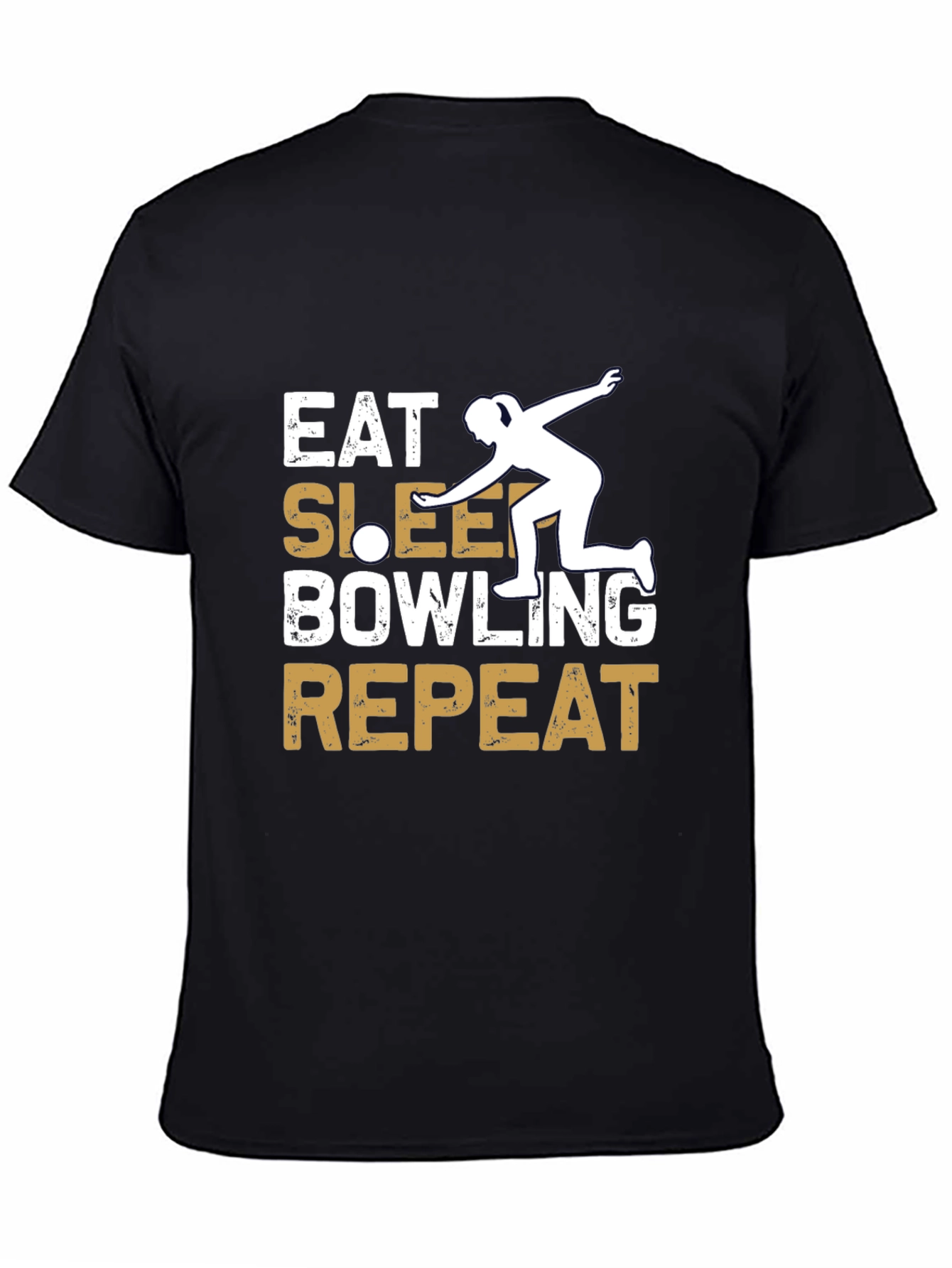 Eat Sleep Bowling Repeat T-Shirt