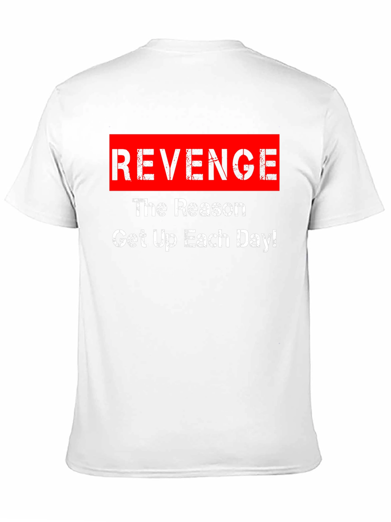 Revenge Motivation Black T-Shirt