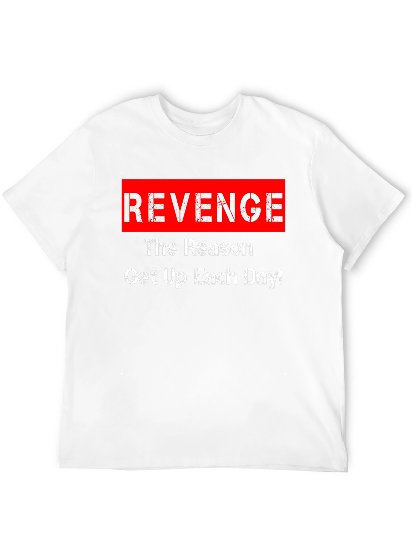 Revenge Motivation Black T-Shirt