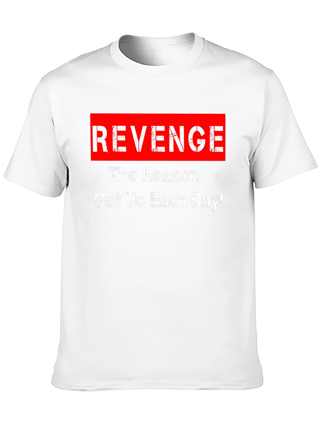 Revenge Motivation Black T-Shirt