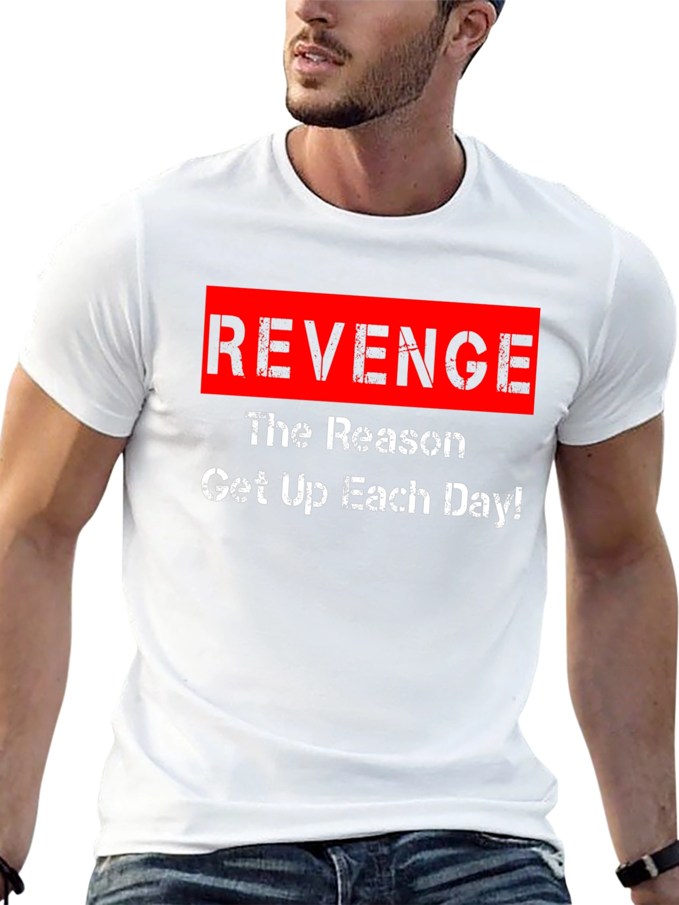 Revenge Motivation Black T-Shirt