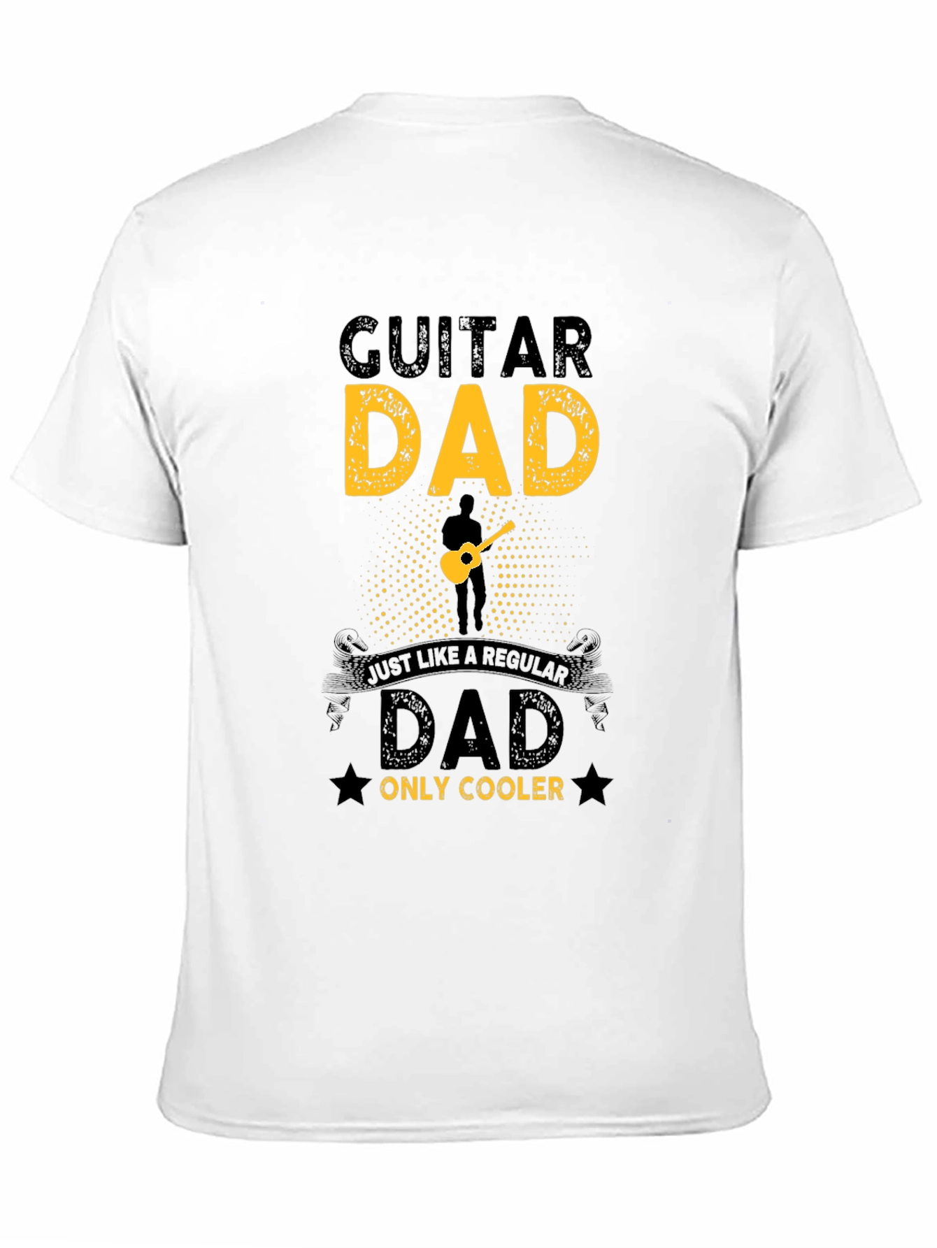 Guitar Dad T-Shirt - Cool Musician Father Tee