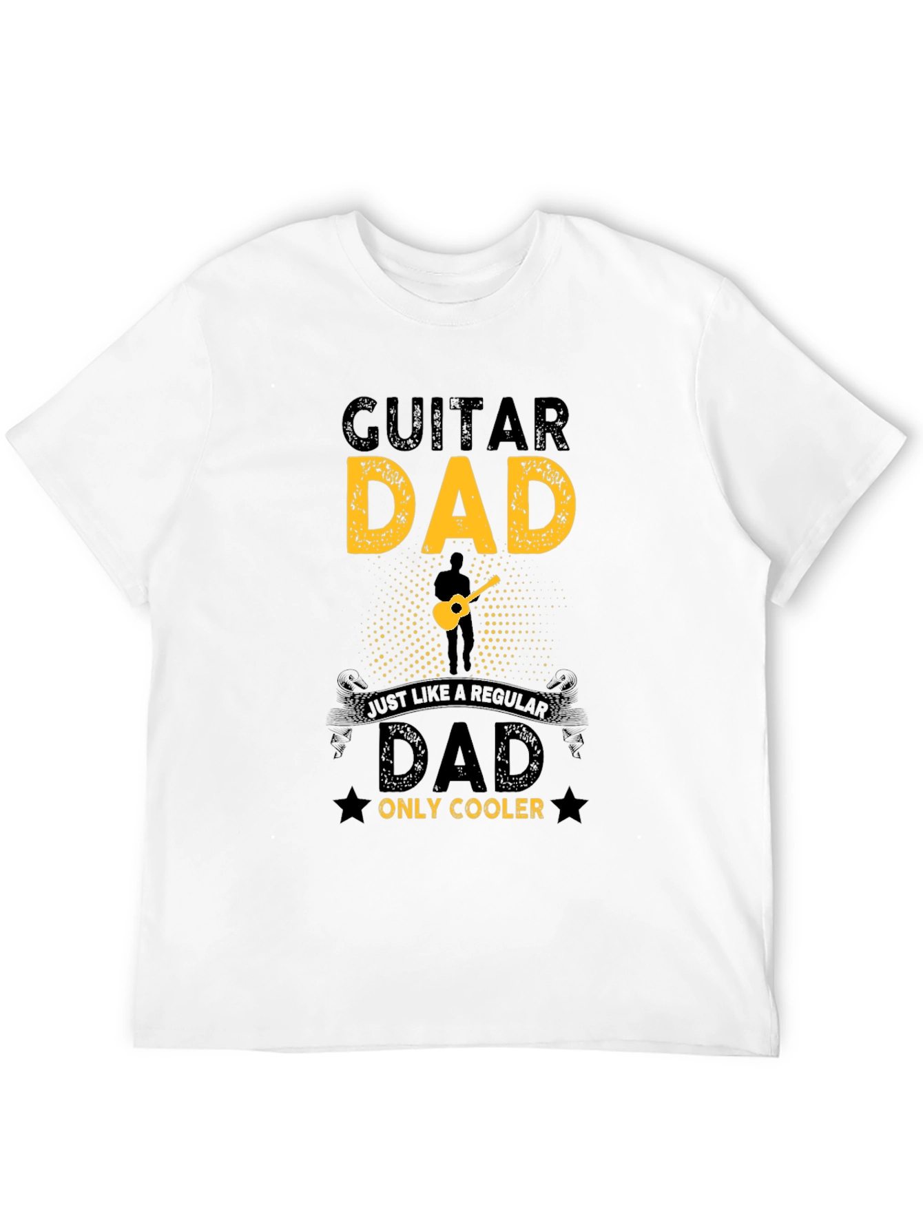 Guitar Dad T-Shirt - Cool Musician Father Tee