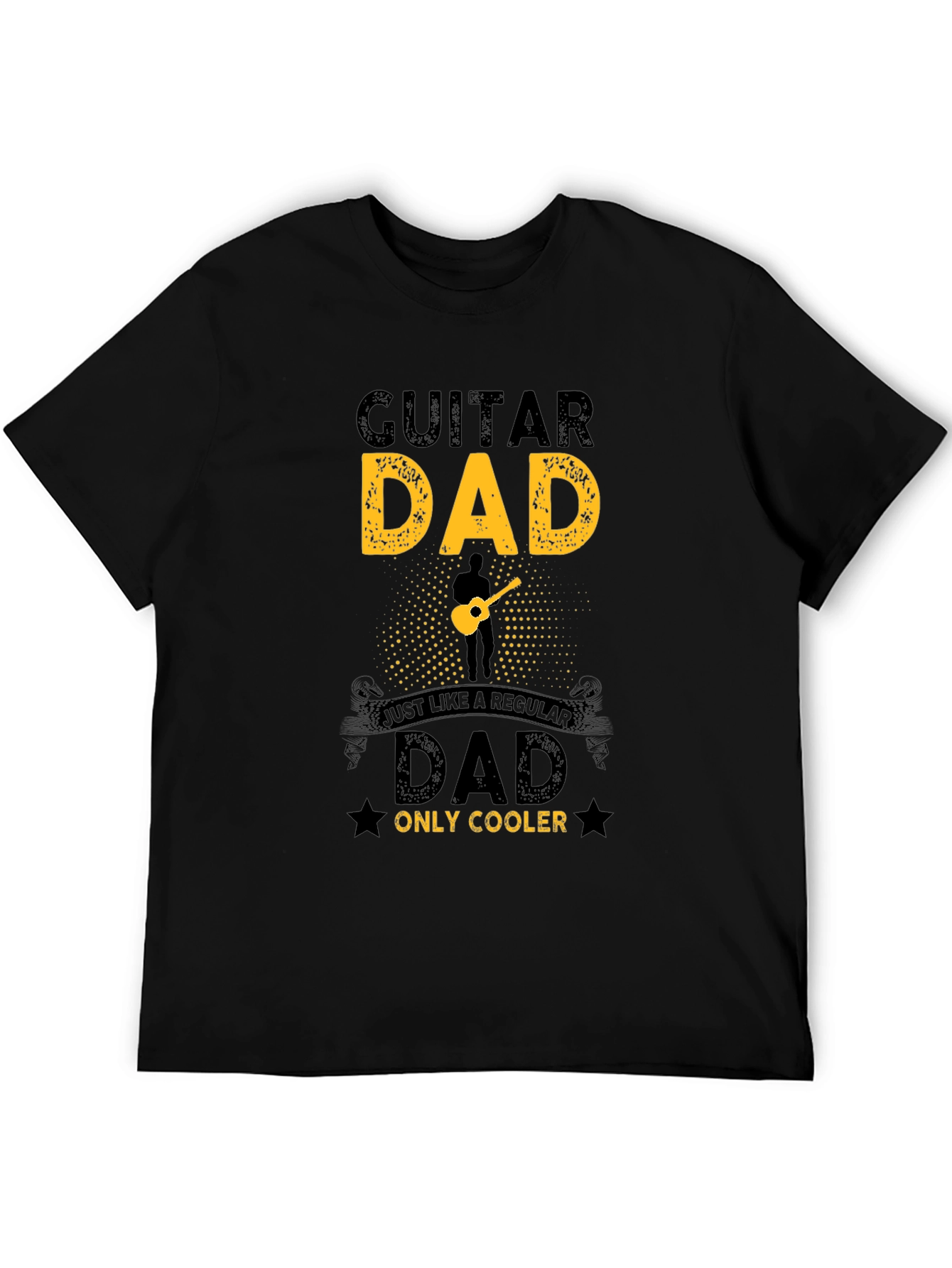 Guitar Dad T-Shirt - Cool Musician Father Tee