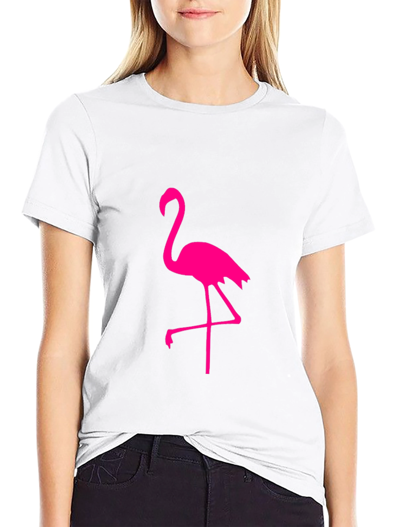 Black Flamingo Graphic Tee