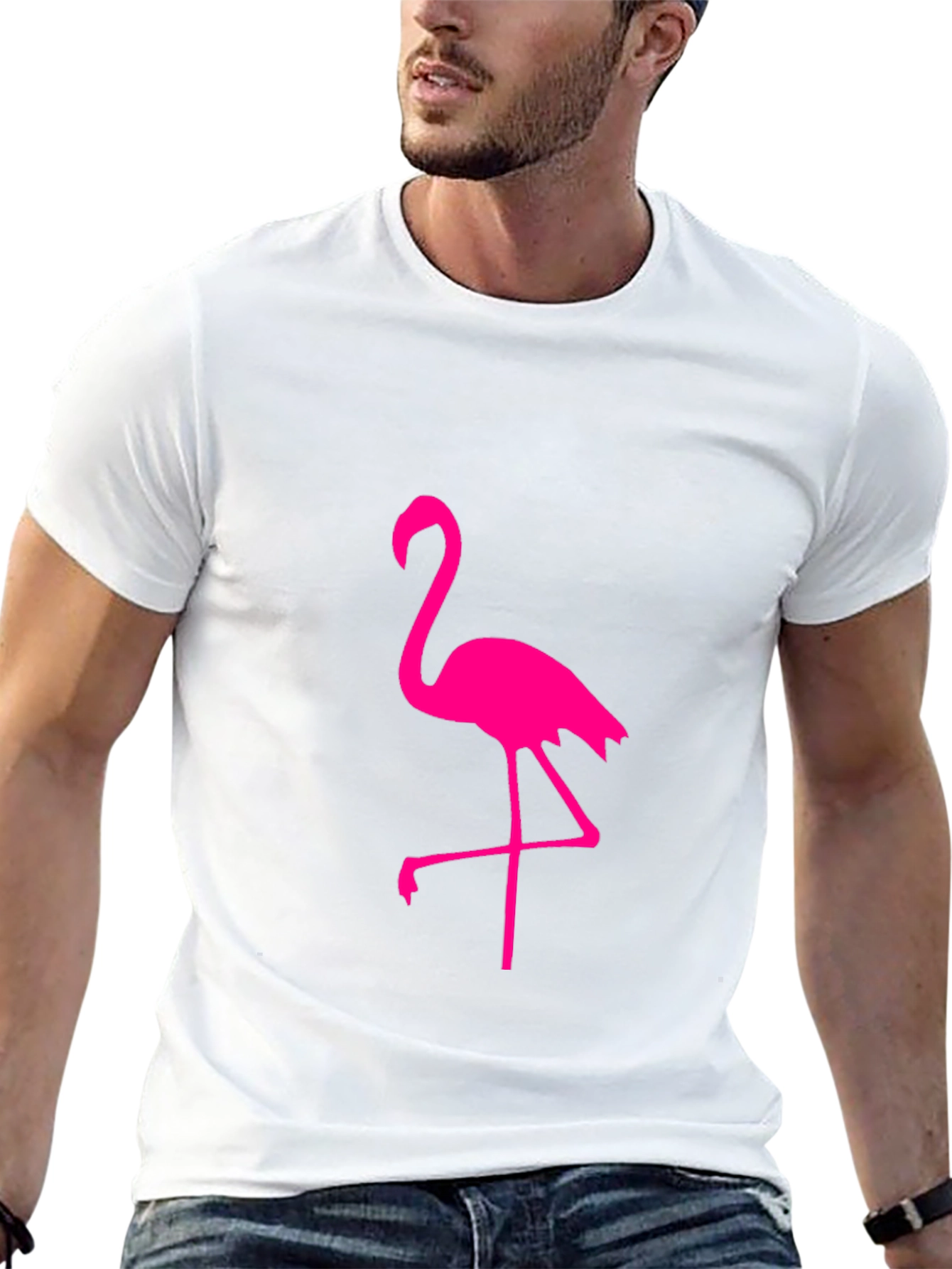 Black Flamingo Graphic Tee