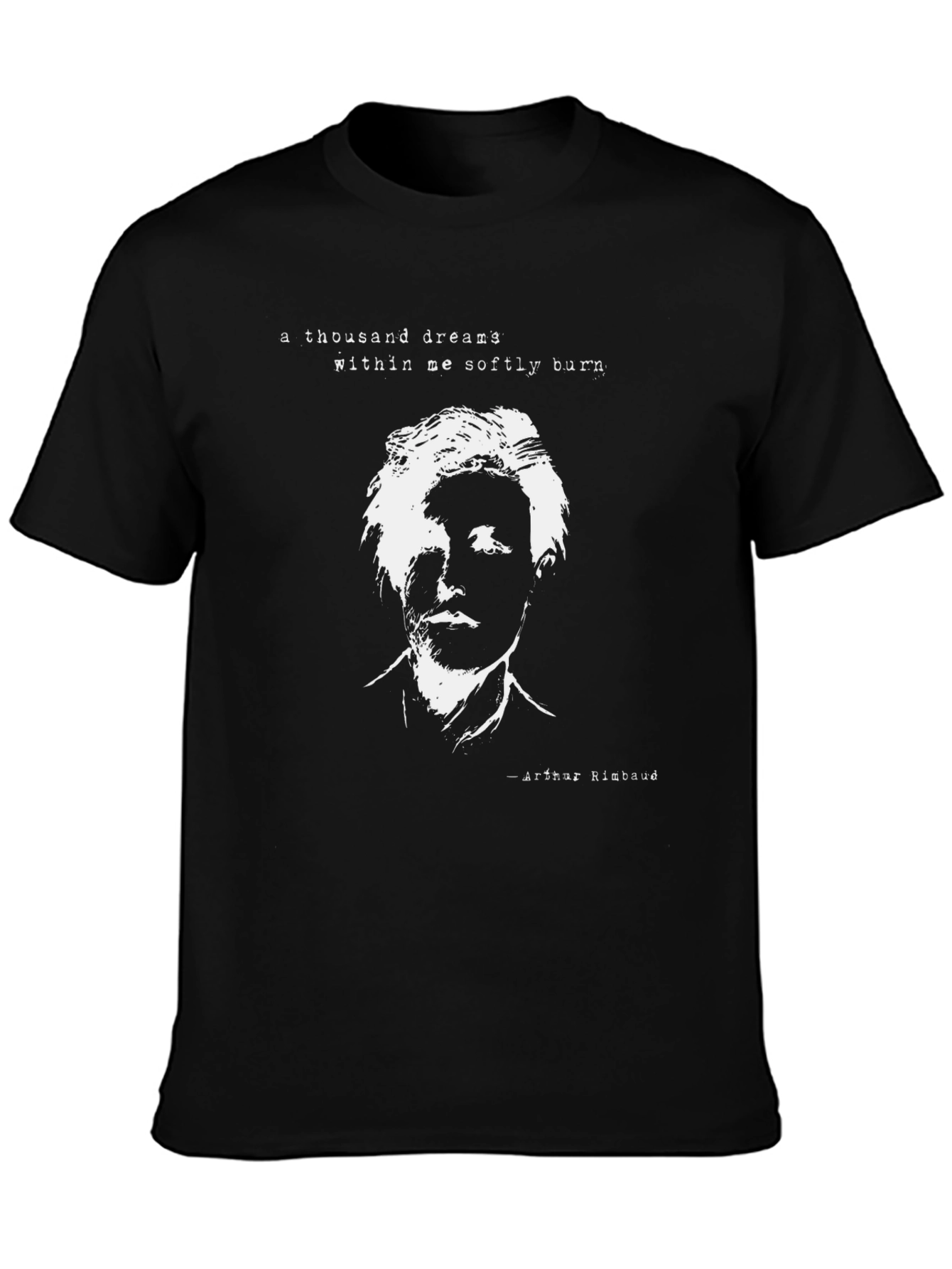 Arthur Rimbaud T-Shirt - Poetic Dreams Tee