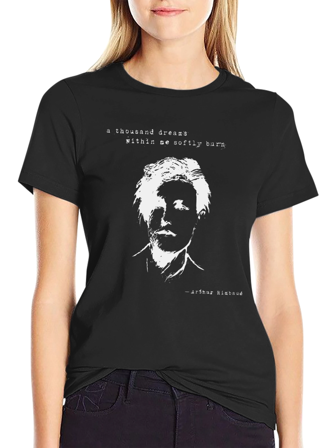 Arthur Rimbaud T-Shirt - Poetic Dreams Tee