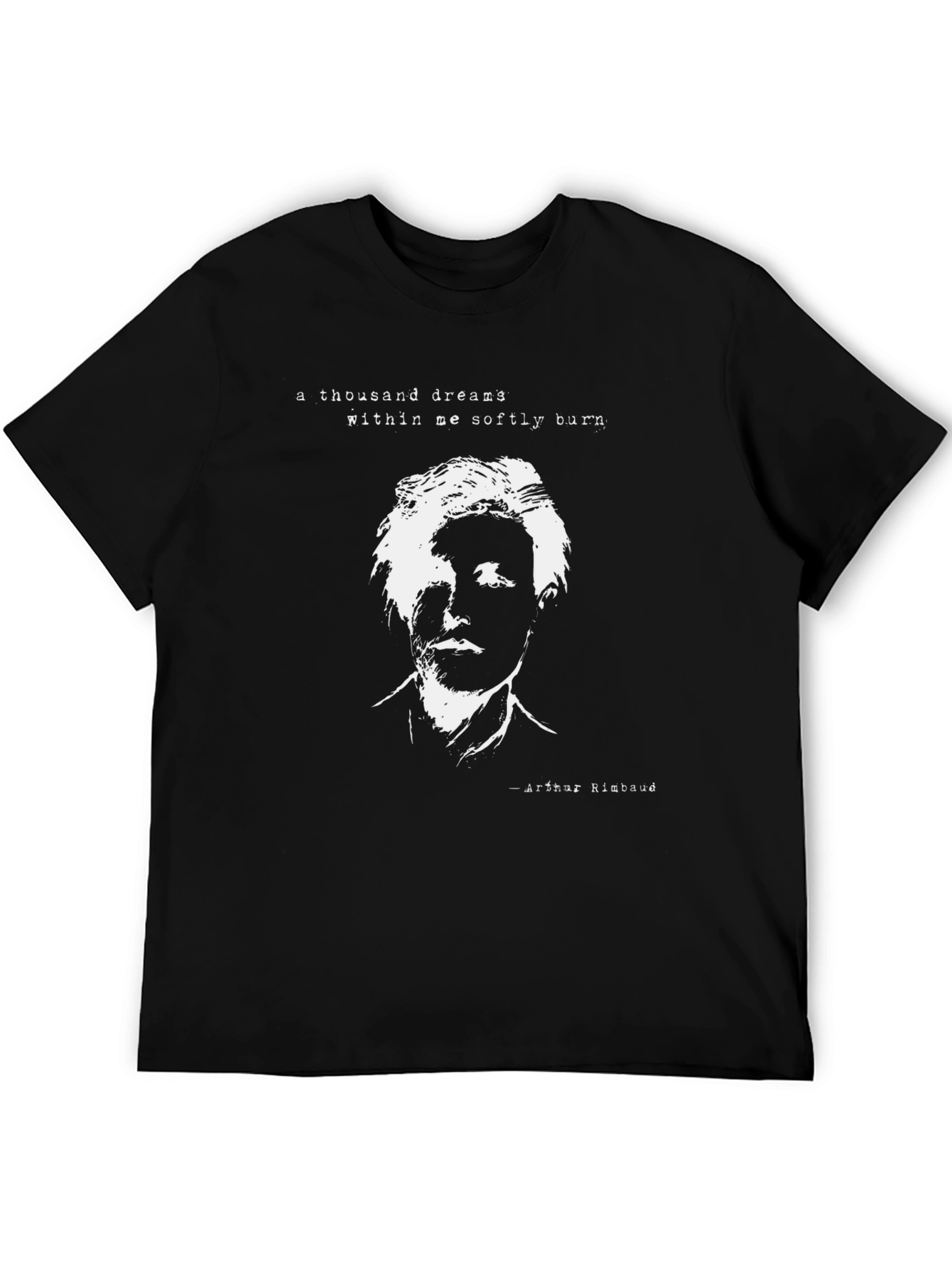 Arthur Rimbaud T-Shirt - Poetic Dreams Tee