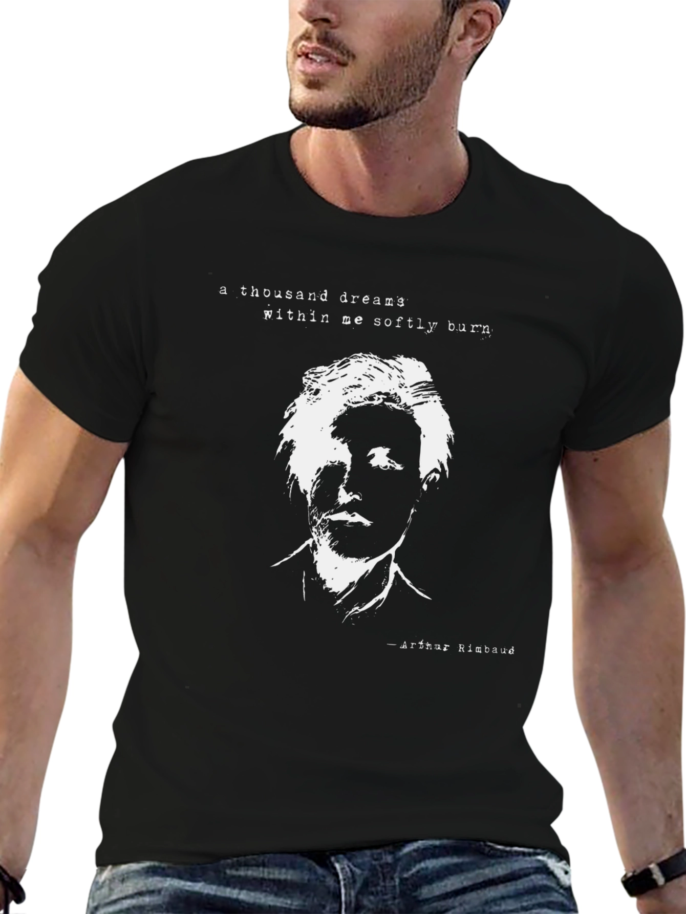 Arthur Rimbaud T-Shirt - Poetic Dreams Tee