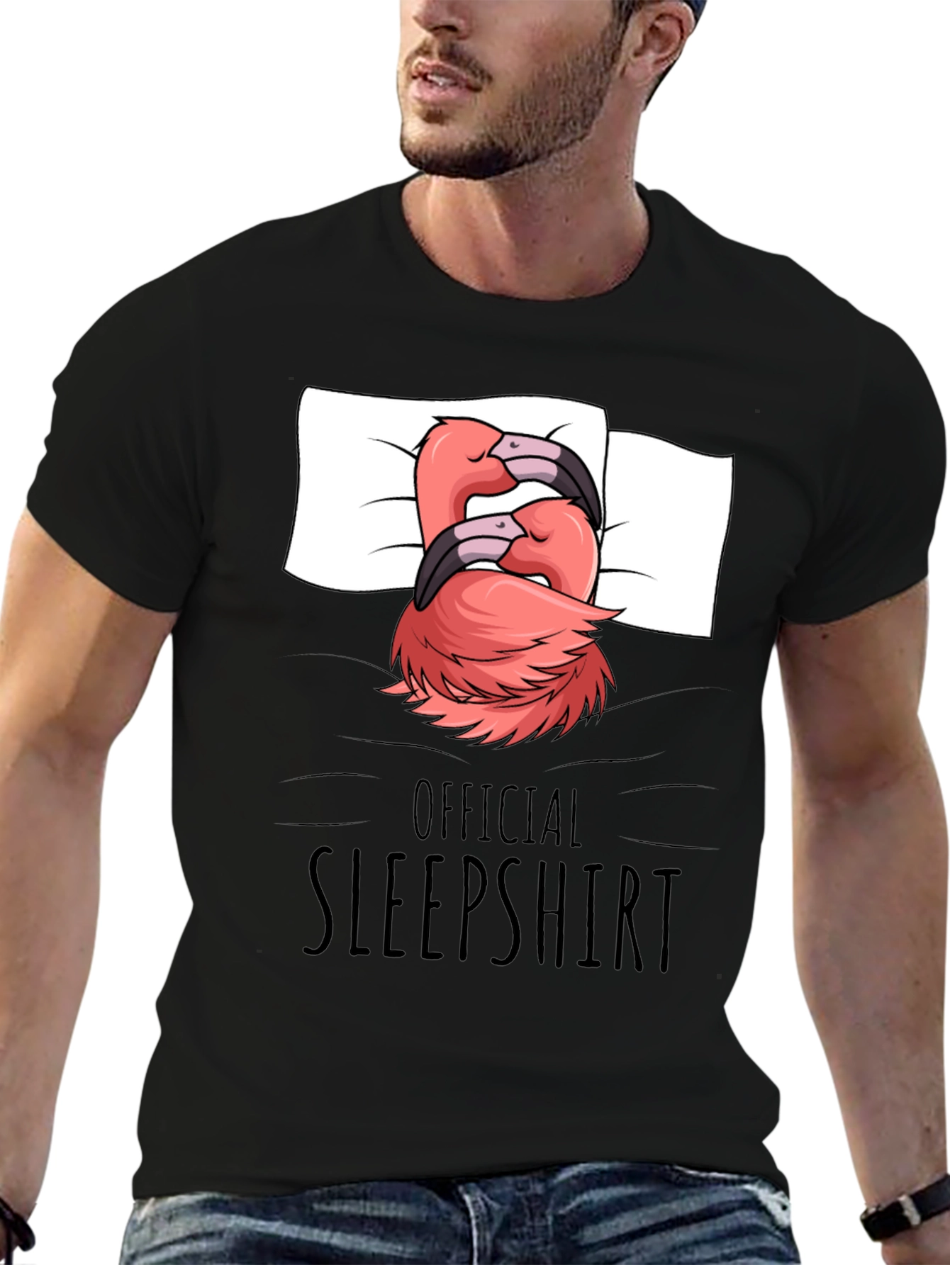 Official Sleepshirt Flamingo T-Shirt