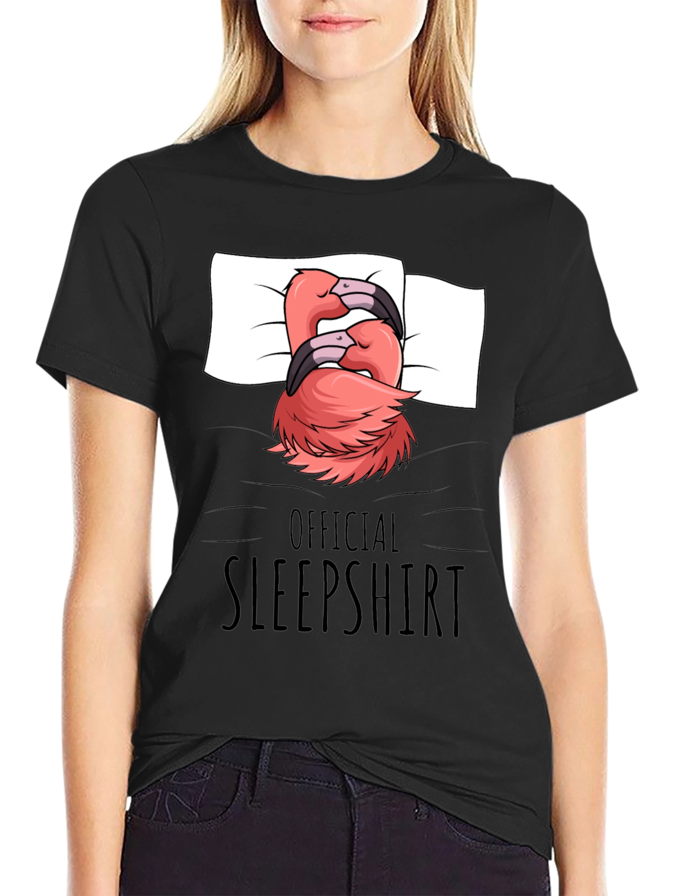Official Sleepshirt Flamingo T-Shirt