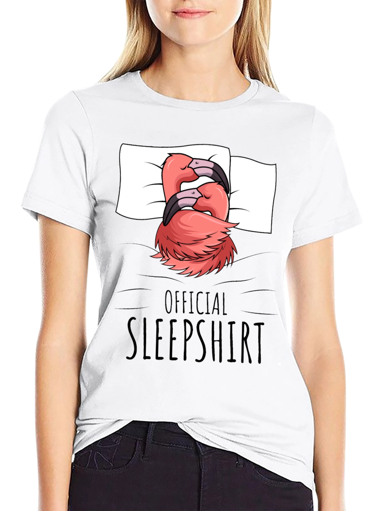 Official Sleepshirt Flamingo T-Shirt