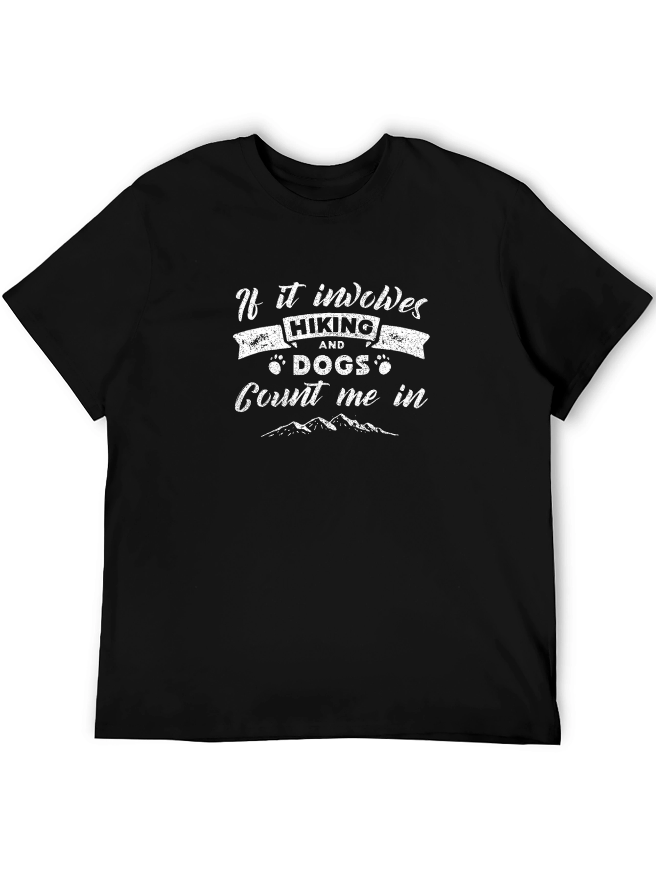 Hiking & Dogs Graphic Tee - Count Me In