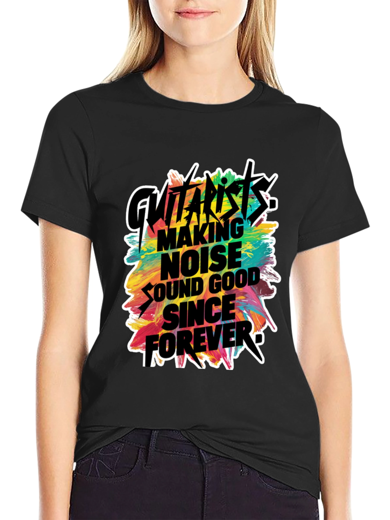 Guitarist Making Noise Since Forever Graphic T-Shirt