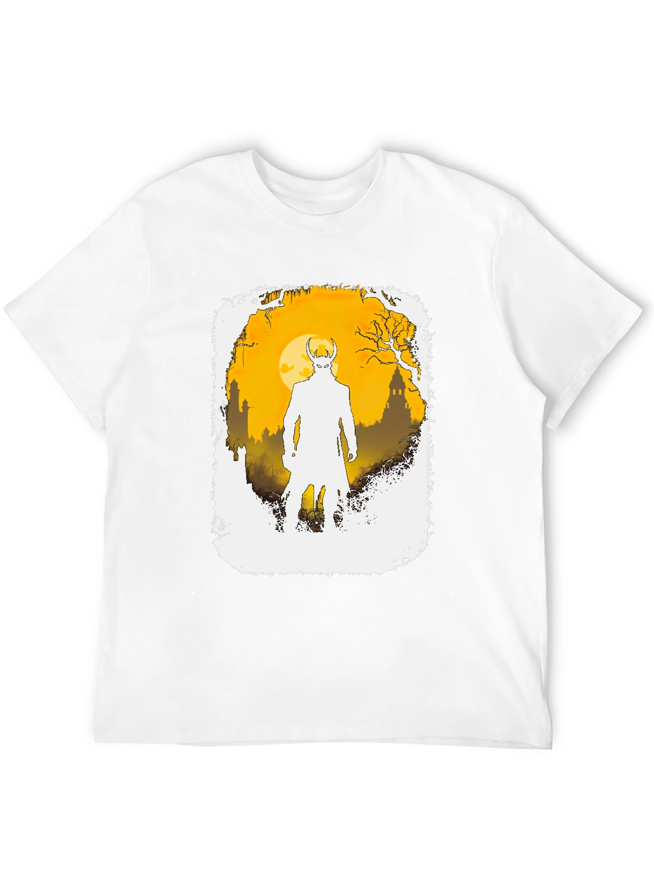 Silhouette Loki Graphic T-Shirt