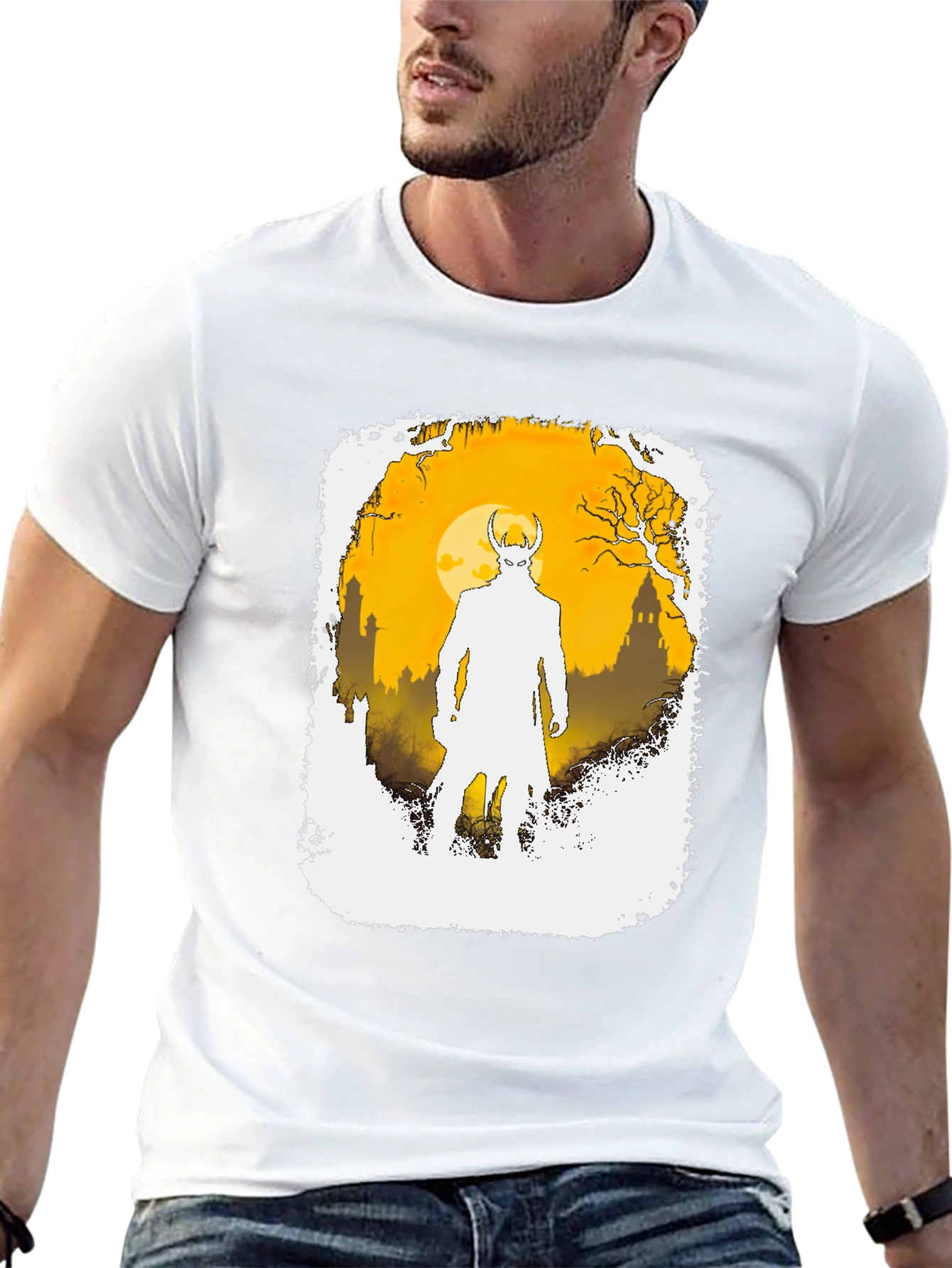 Silhouette Loki Graphic T-Shirt