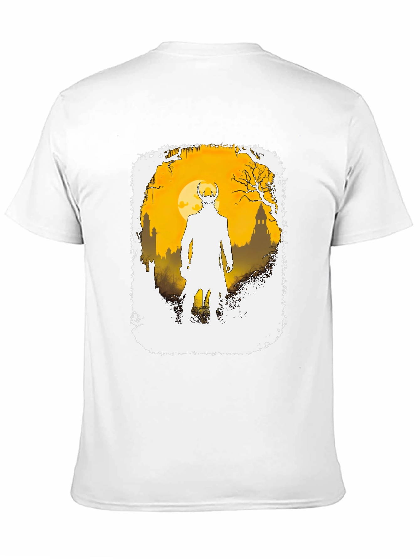 Silhouette Loki Graphic T-Shirt