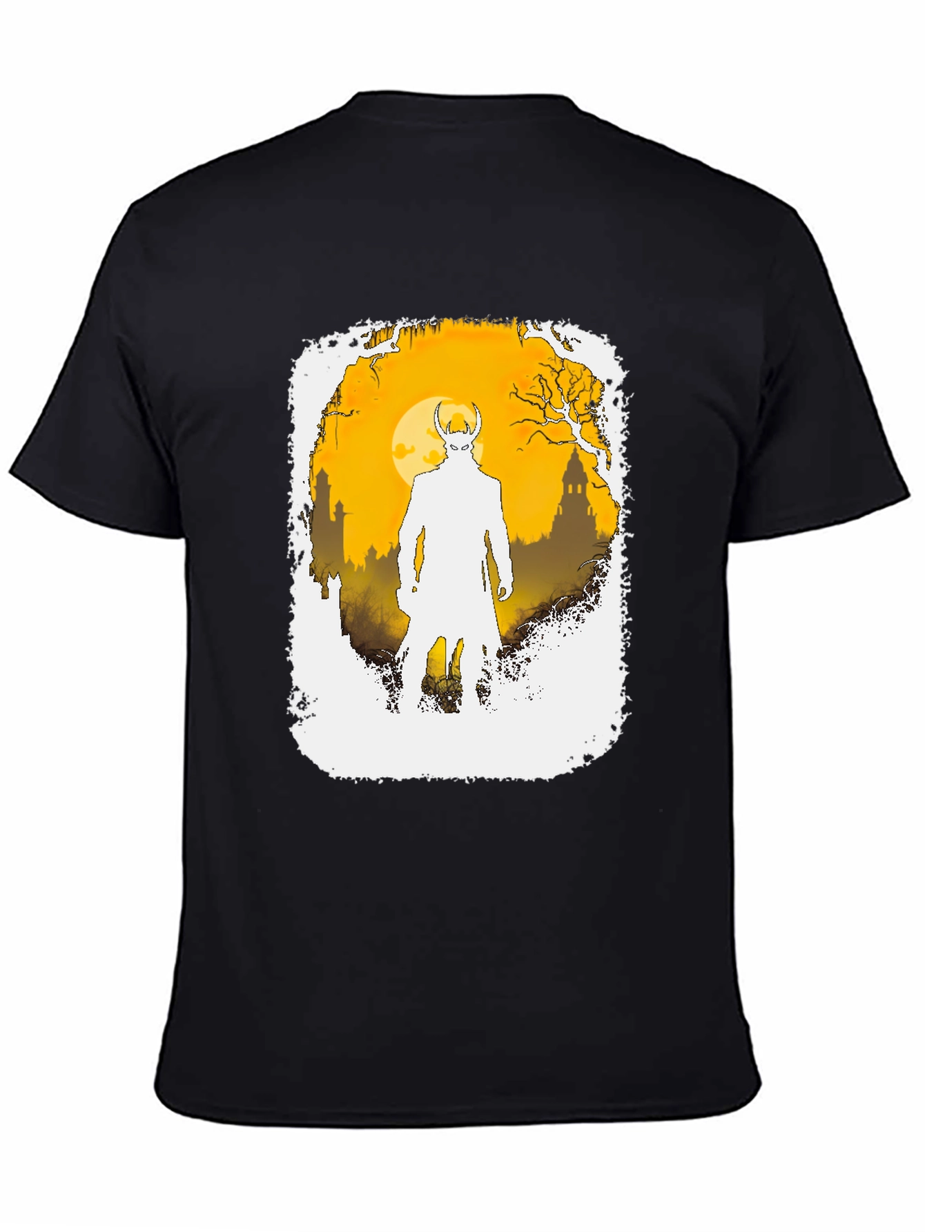 Silhouette Loki Graphic T-Shirt