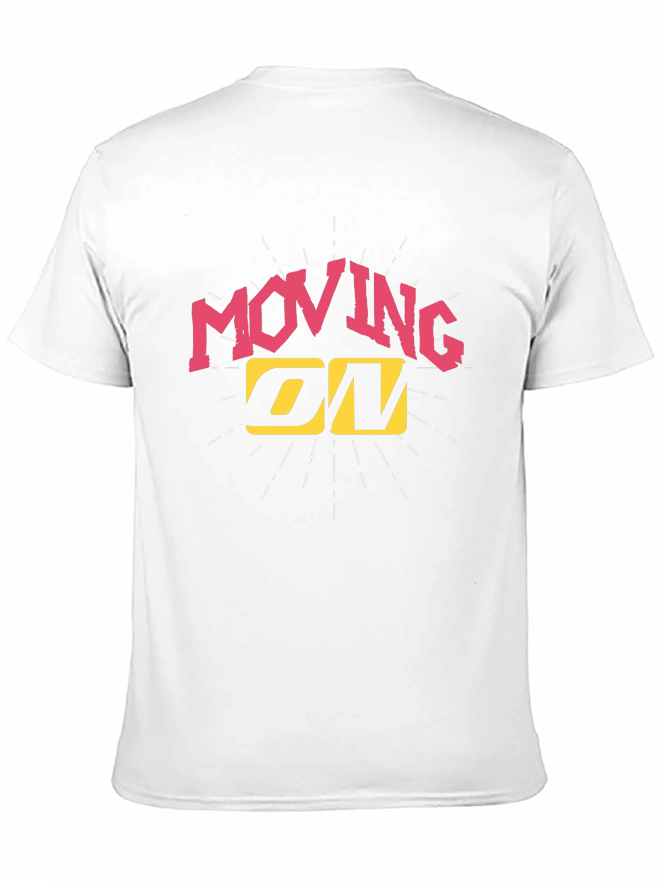 Moving On Graphic Tee - Black T-Shirt