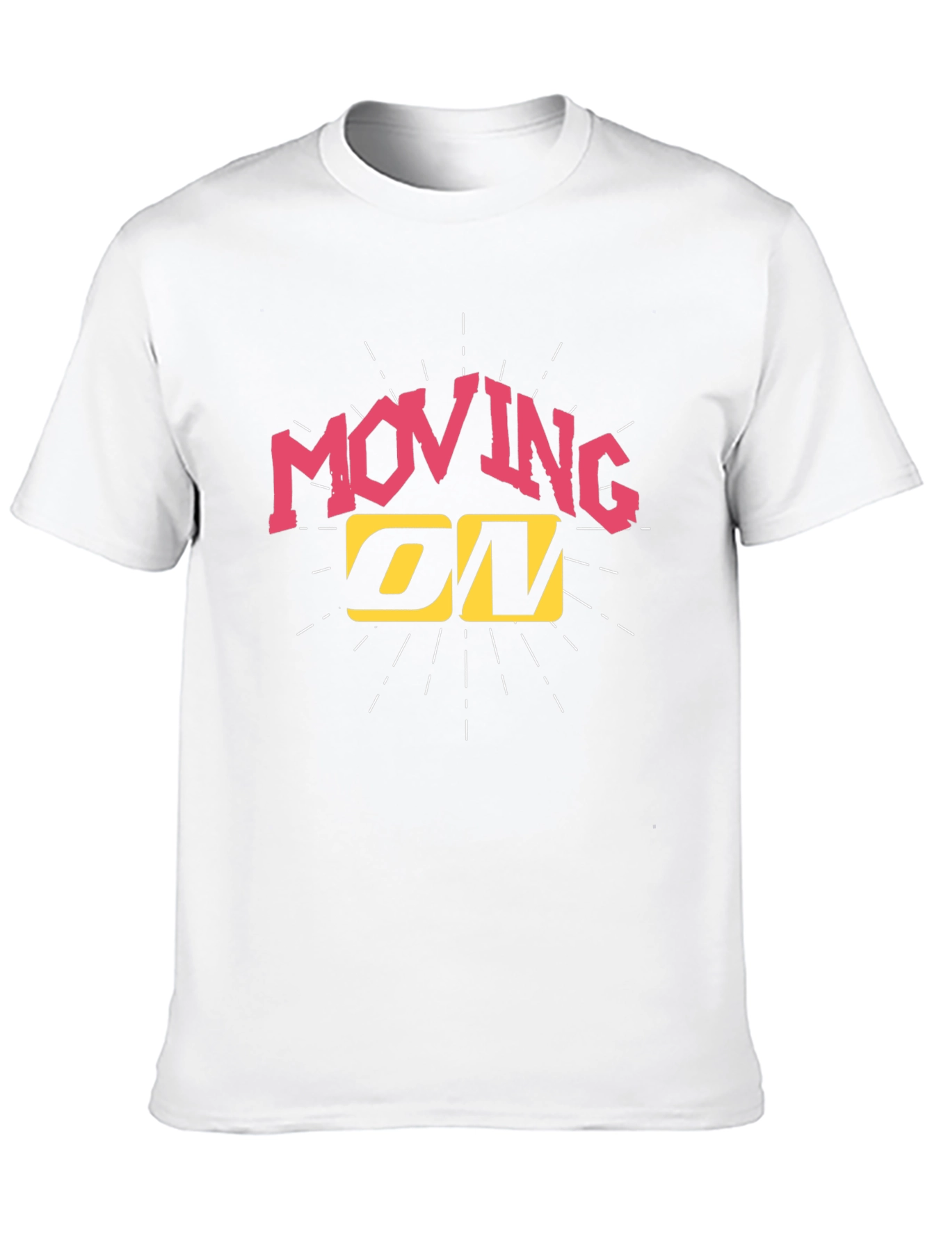 Moving On Graphic Tee - Black T-Shirt