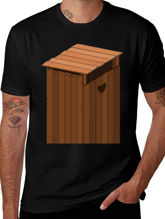 Outhouse Humor Novelty T-Shirt