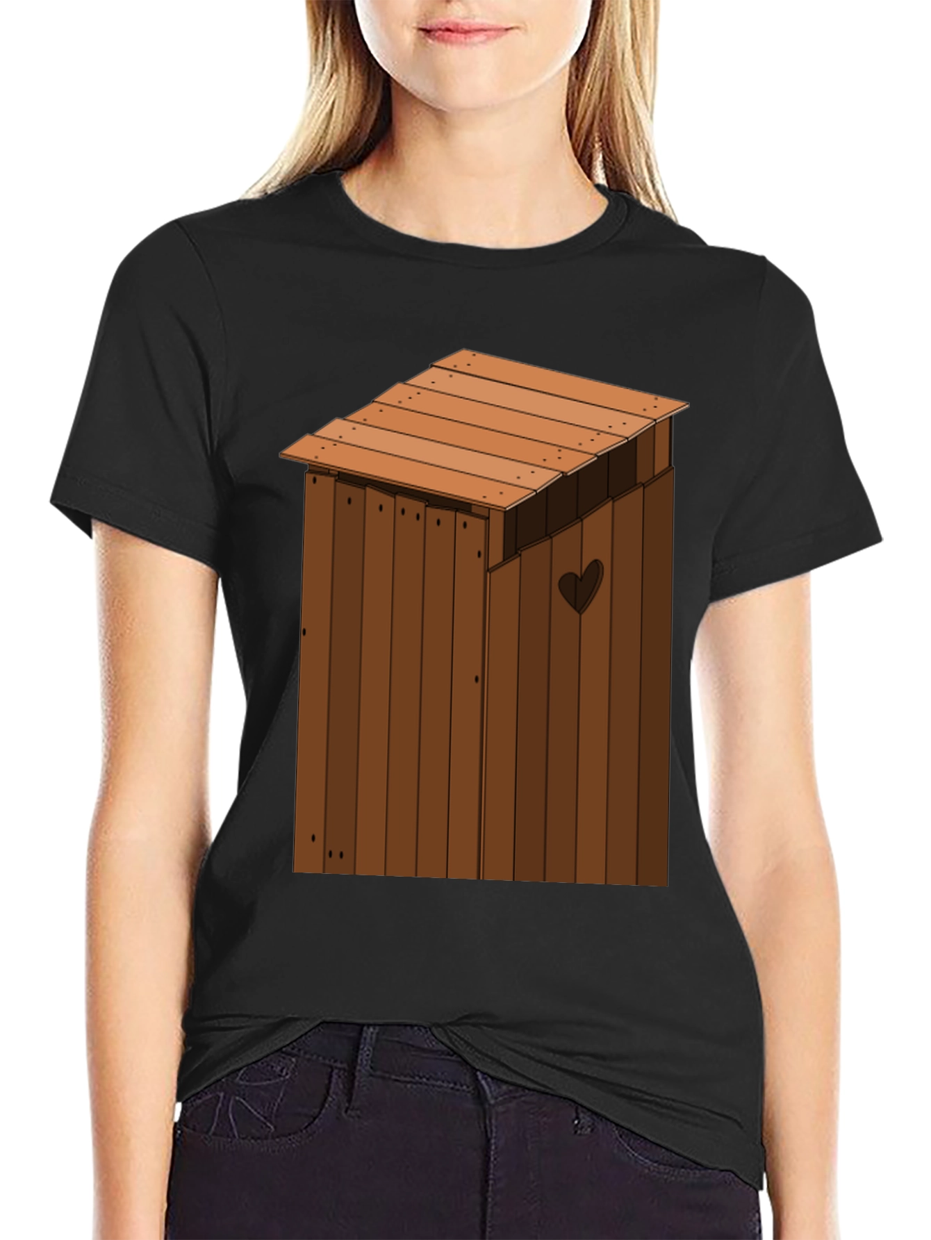 Outhouse Humor Novelty T-Shirt