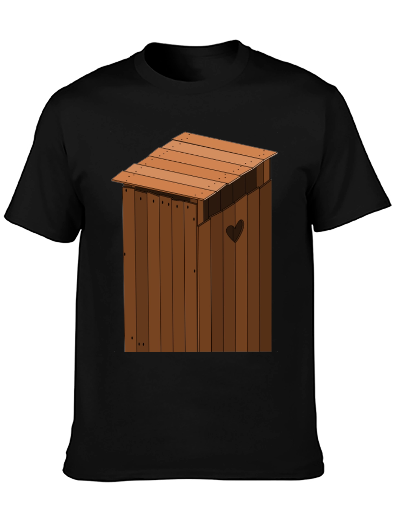 Outhouse Humor Novelty T-Shirt