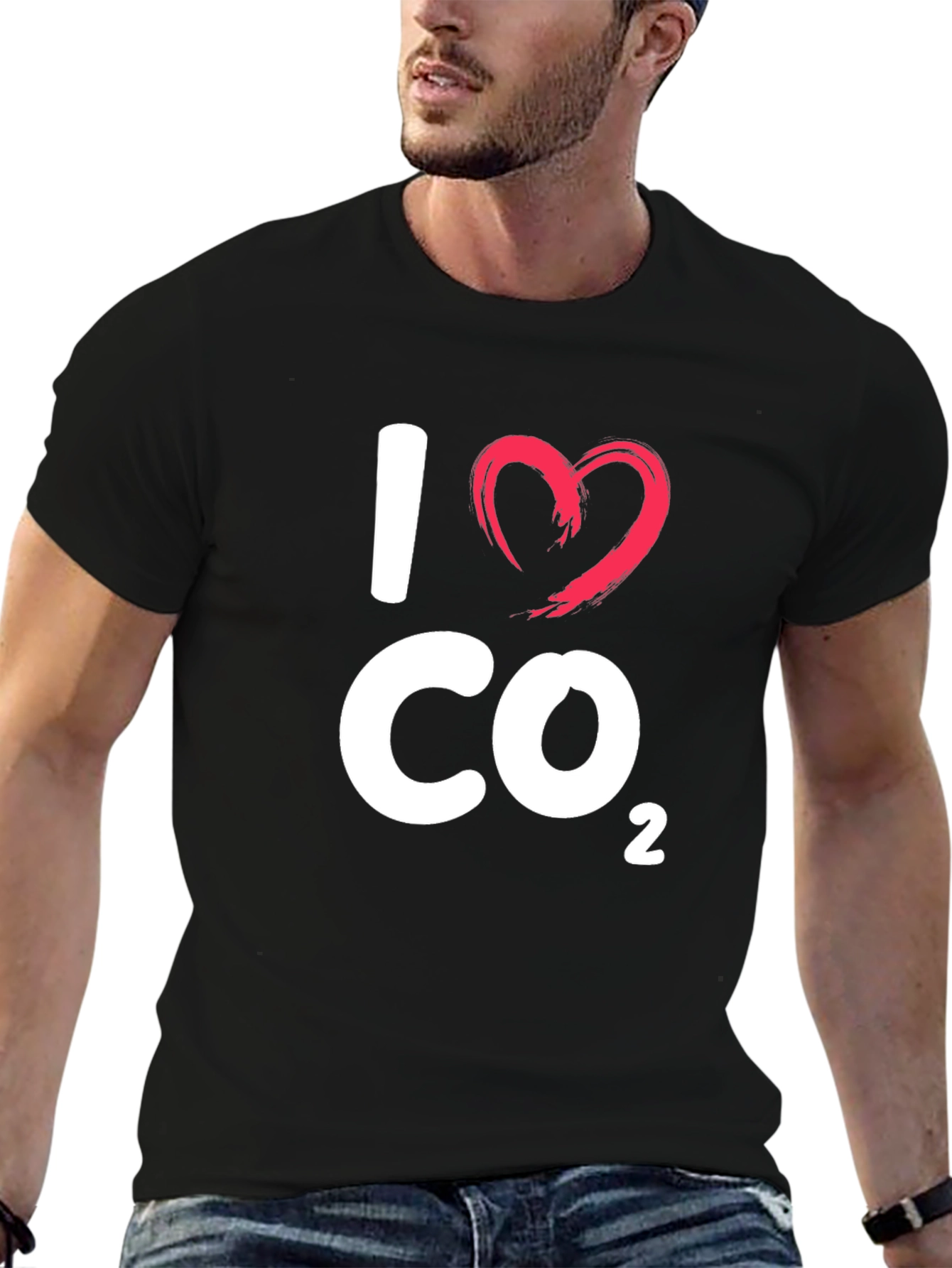 I Love CO2 T-Shirt - Funny Science Tee