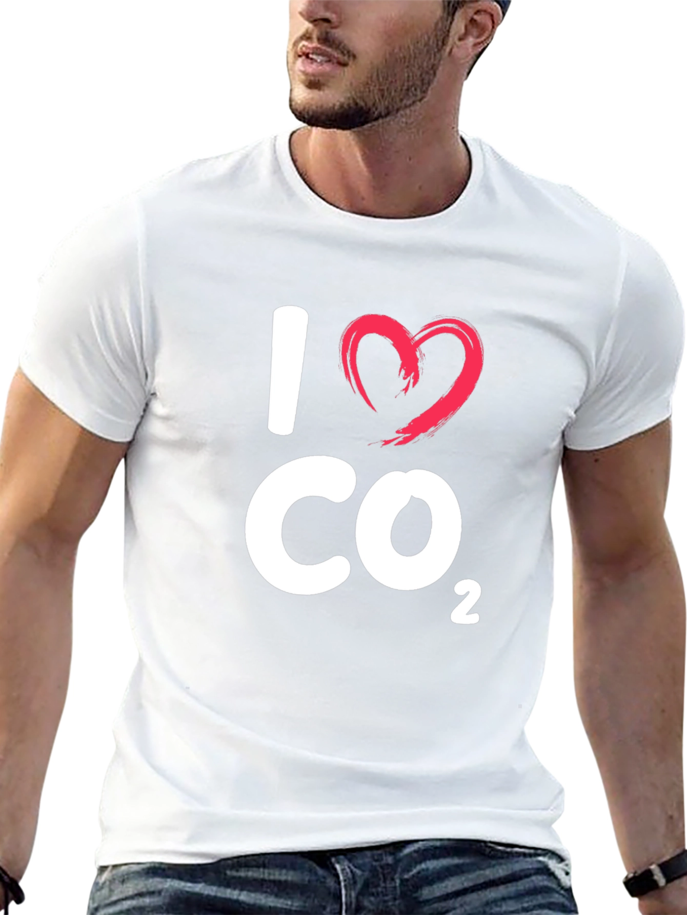 I Love CO2 T-Shirt - Funny Science Tee