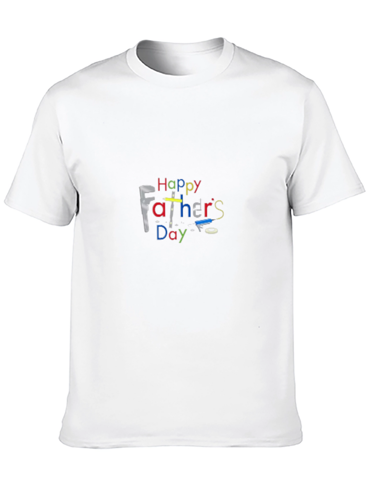 Happy Fathers Day Black T-Shirt